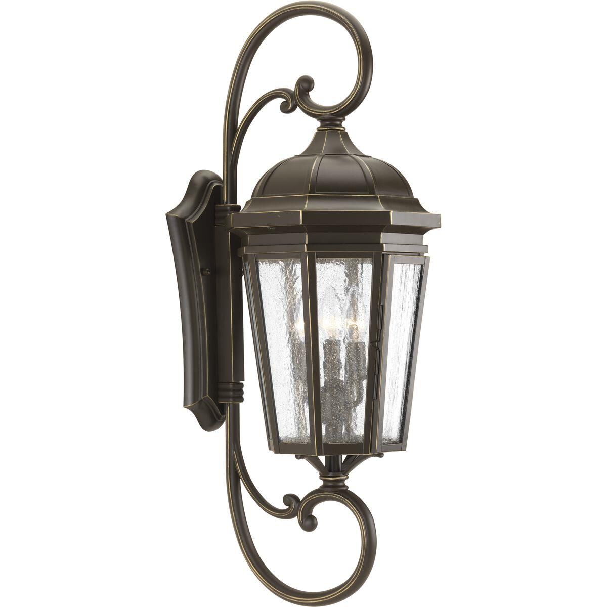 Verdae 30 Inch Tall 3 Light Outdoor Wall Light by Progress Lighting