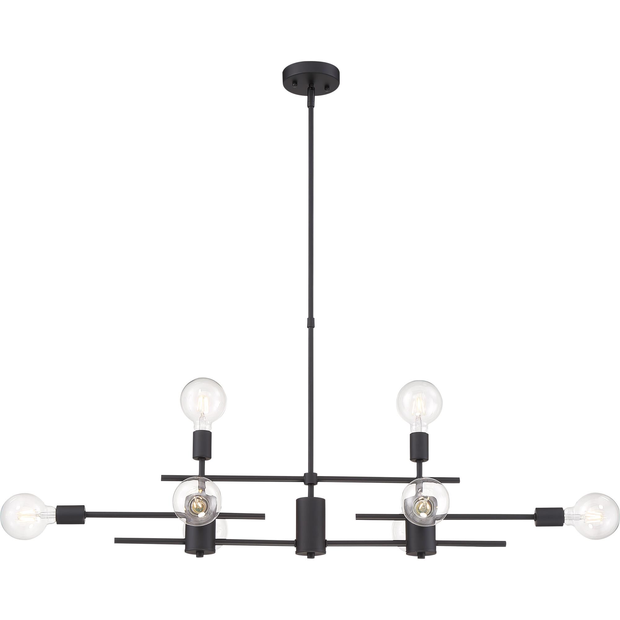 Delphi 45 Inch 8 Light Linear Suspension Light by Nuvo Lighting