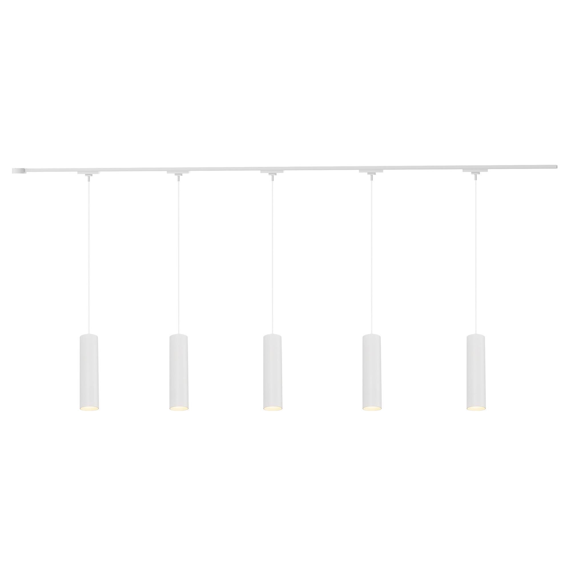 Shown in White finish and Clear Acrylic Lens glass