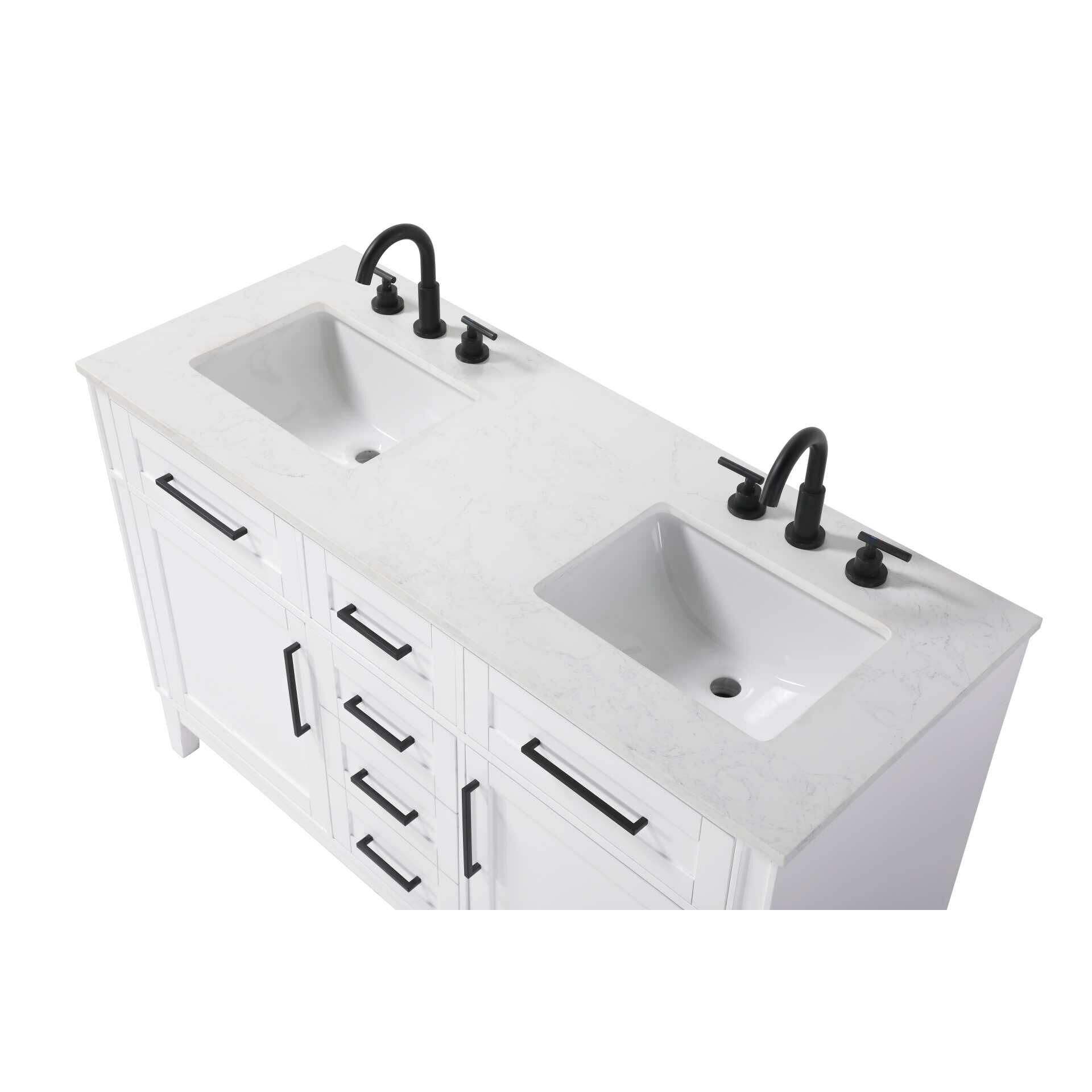 Shown in White finish