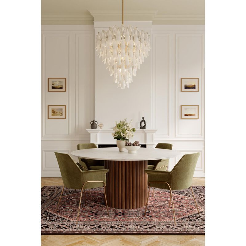 Verla Crest 33 Inch Large Pendant by Metropolitan Lighting