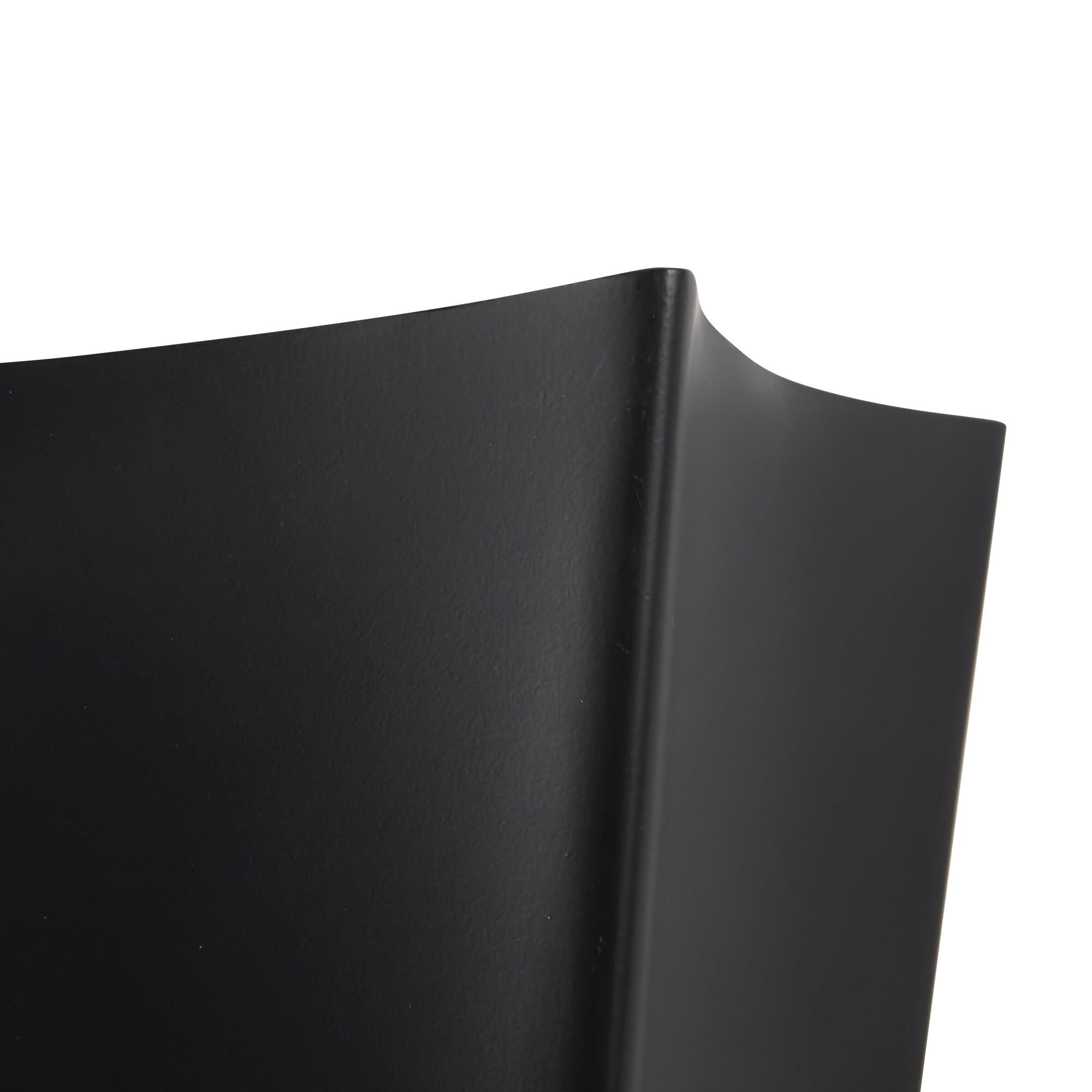 Shown in Matte Black finish and Steel shade
