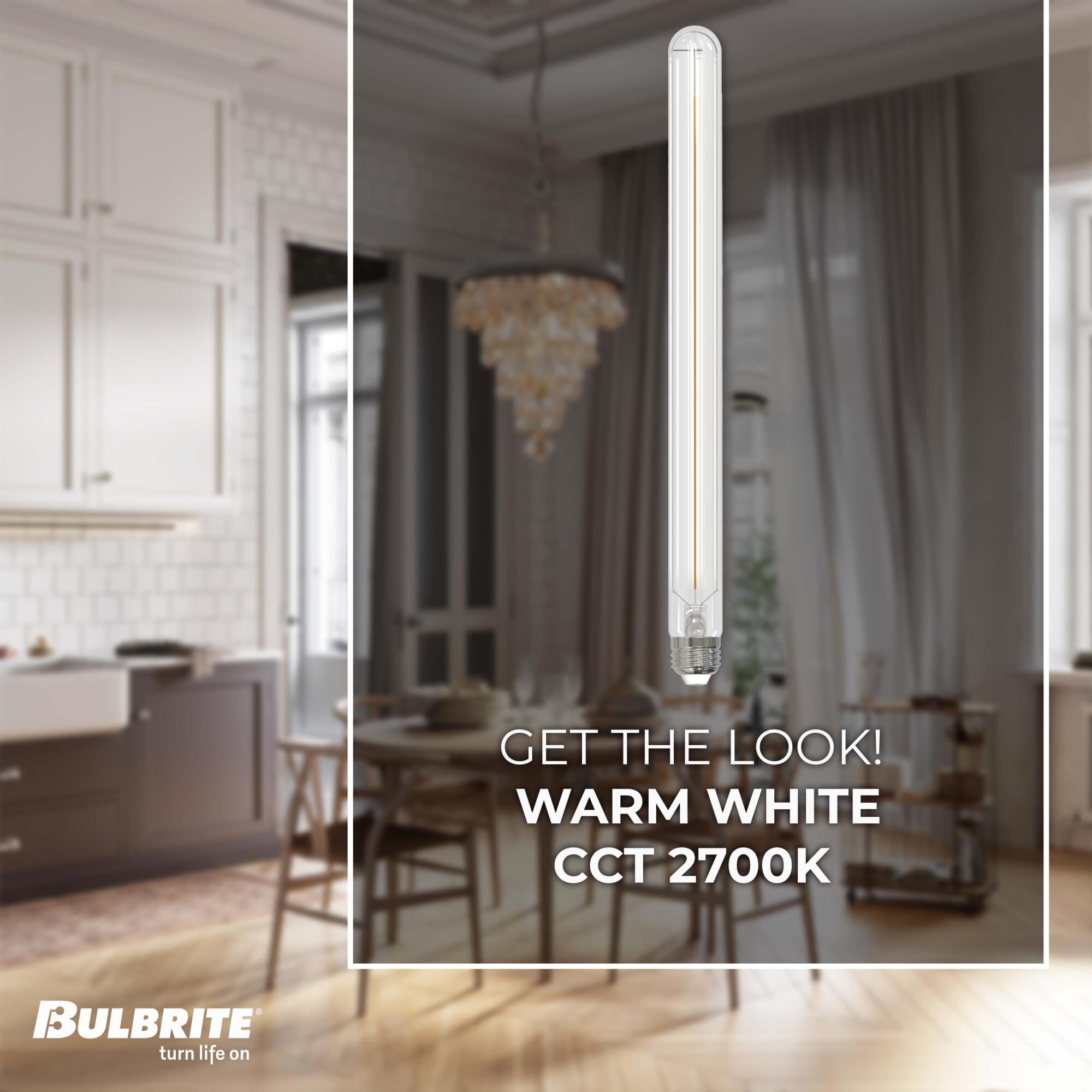 Dimmable 5 Watt 2700K T9 LED Light Bulb by Bulbrite