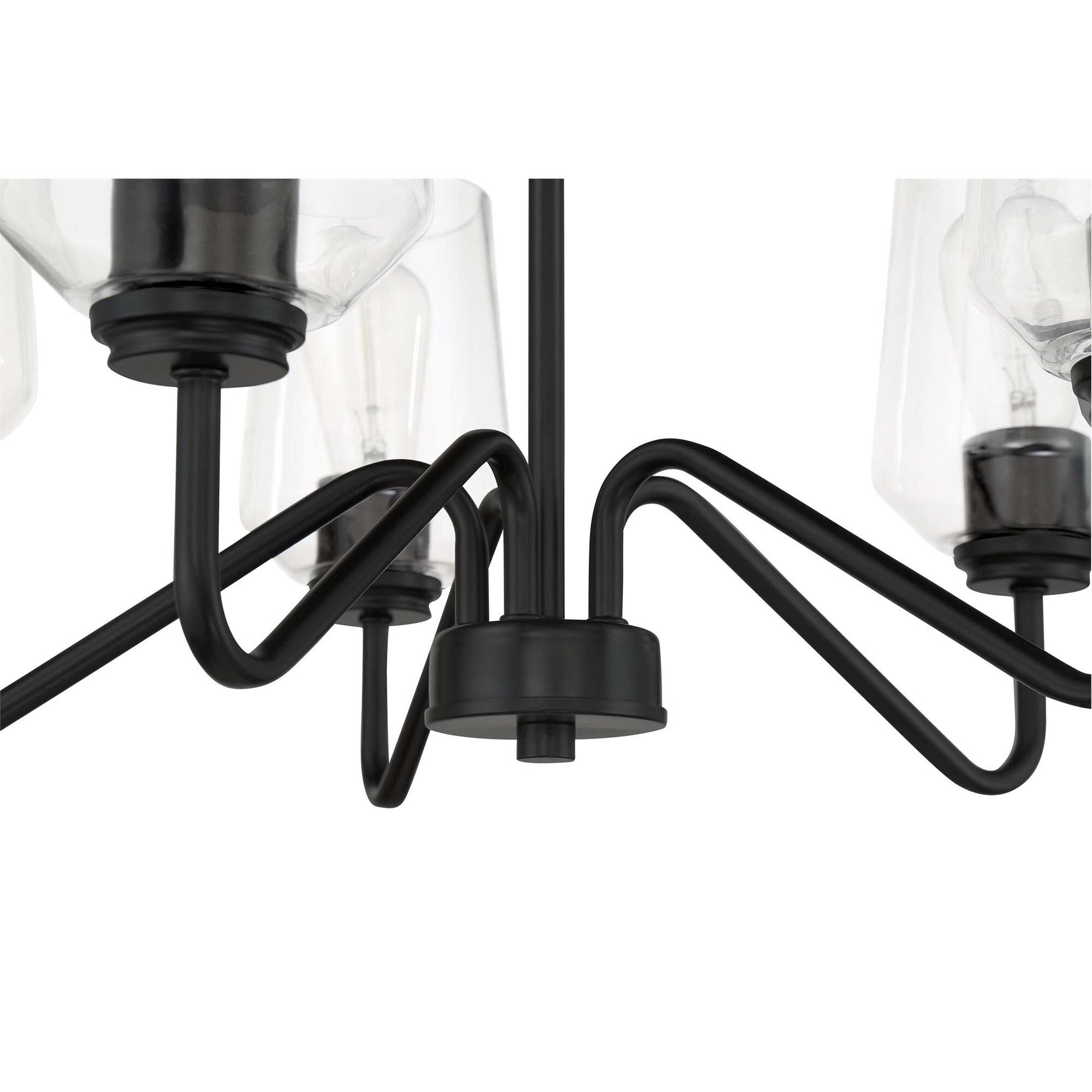 Shayna 23 Inch 5 Light Chandelier by Craftmade