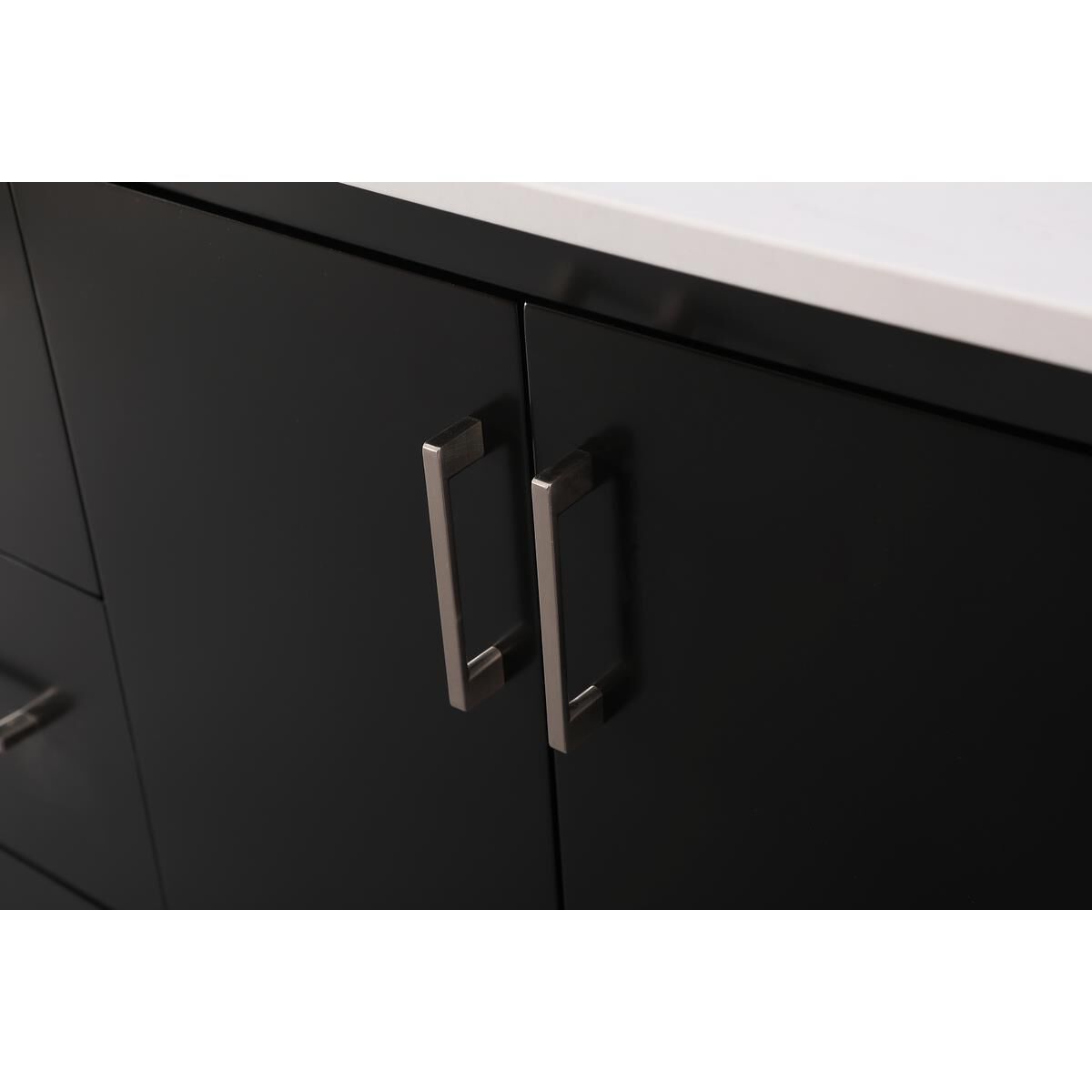 Shown in Black finish