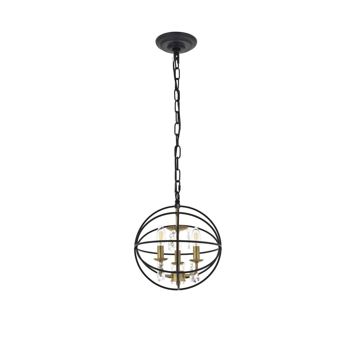 Wallace 12 Inch Mini Pendant by Elegant Lighting