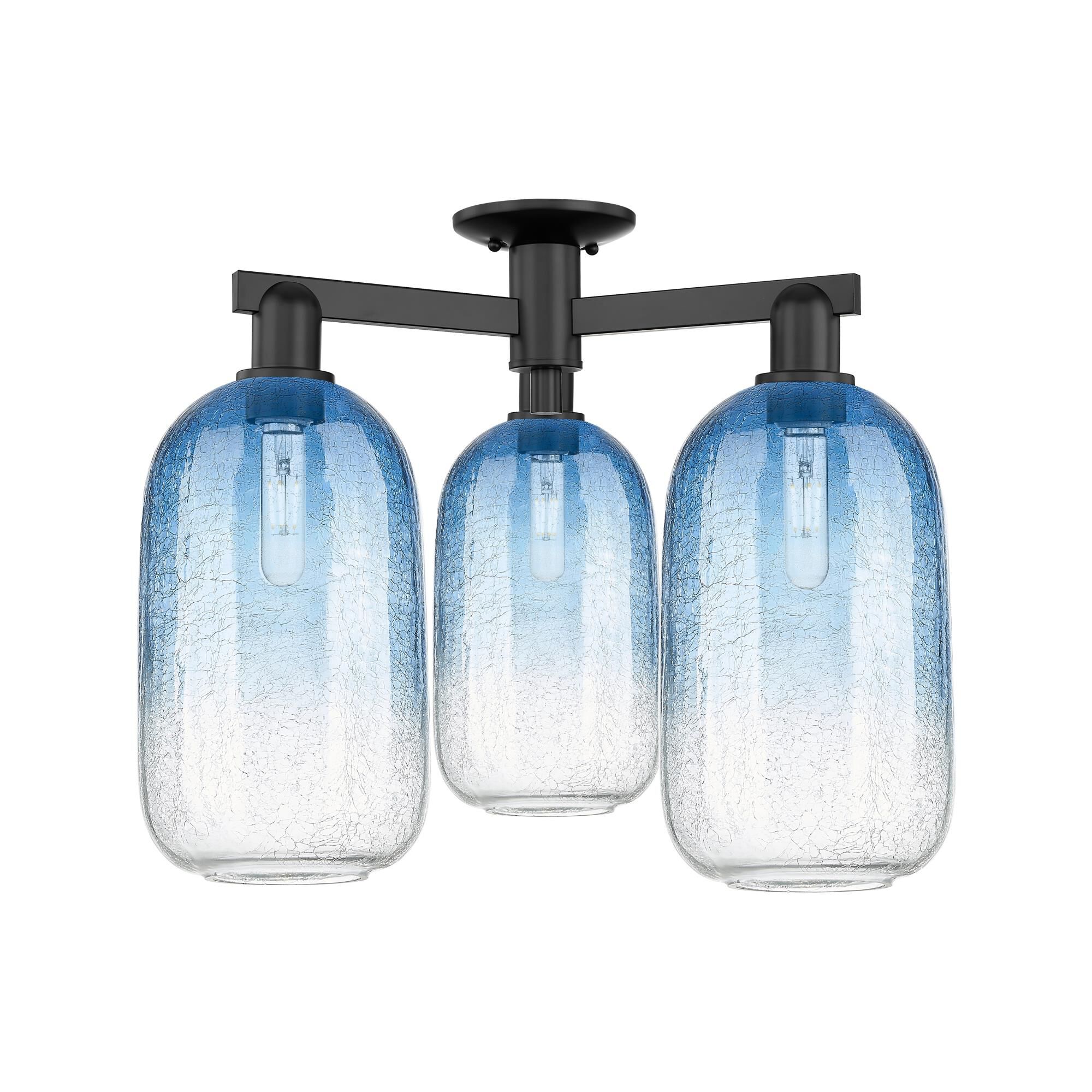 Bruno Marashlian Brookhaven Cloche 25 Inch Semi Flush Mount by Innovations Lighting