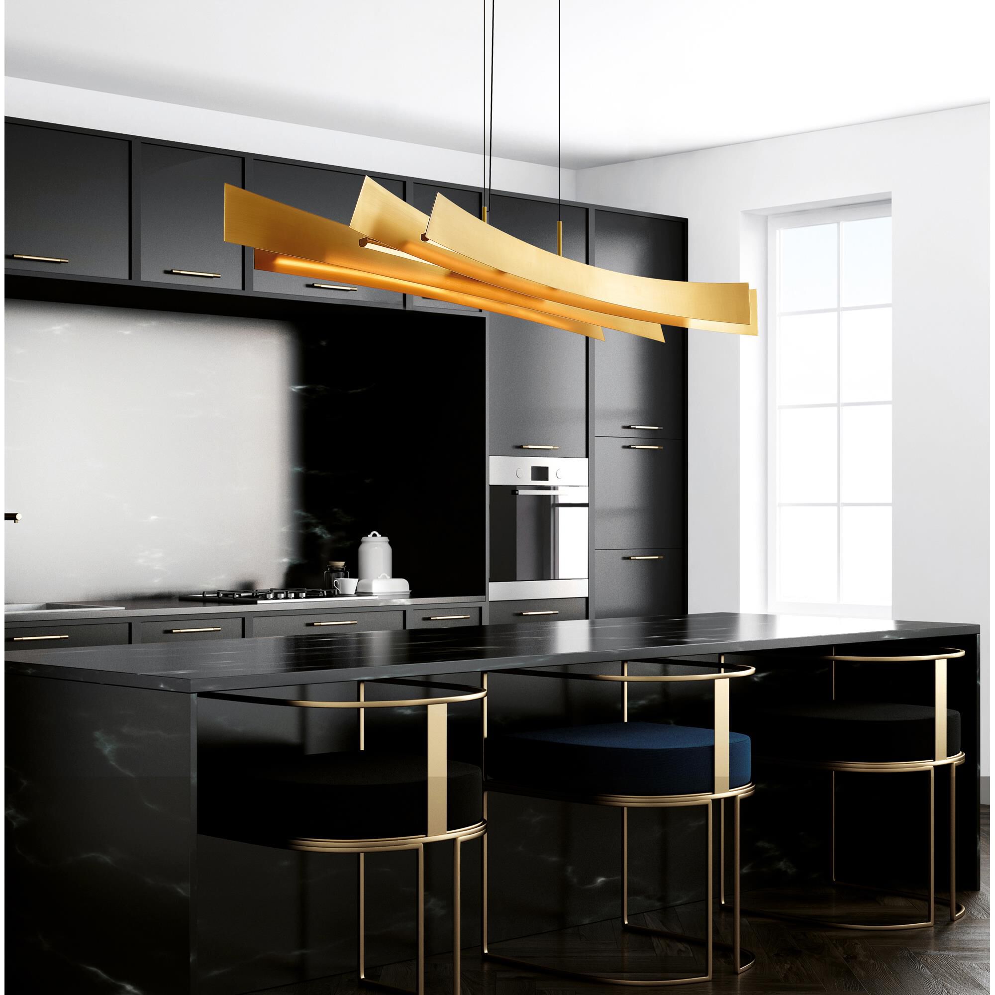 Candora Linear Suspension Light by CWI Lighting