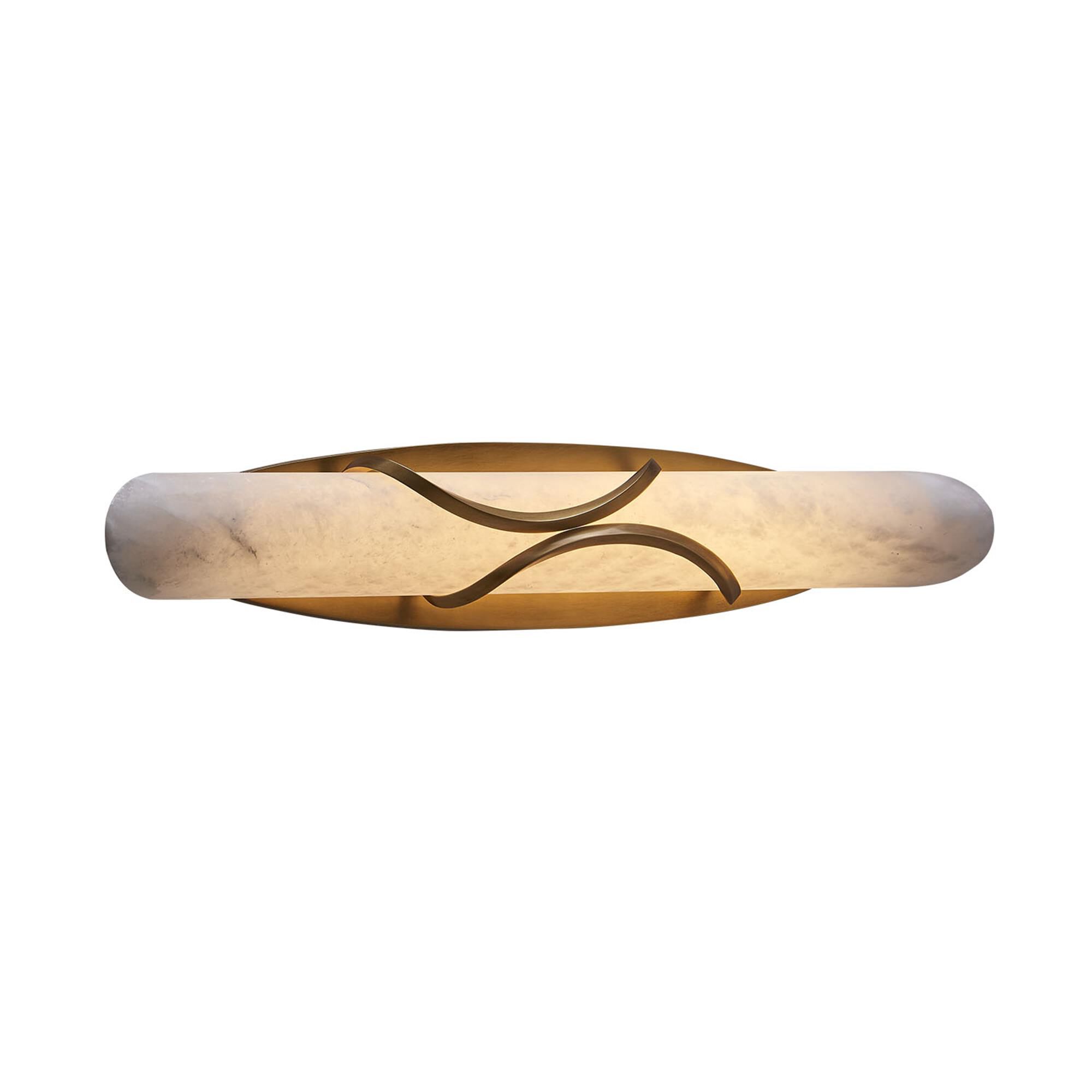 Gypsum 23 Inch Wall Sconce,