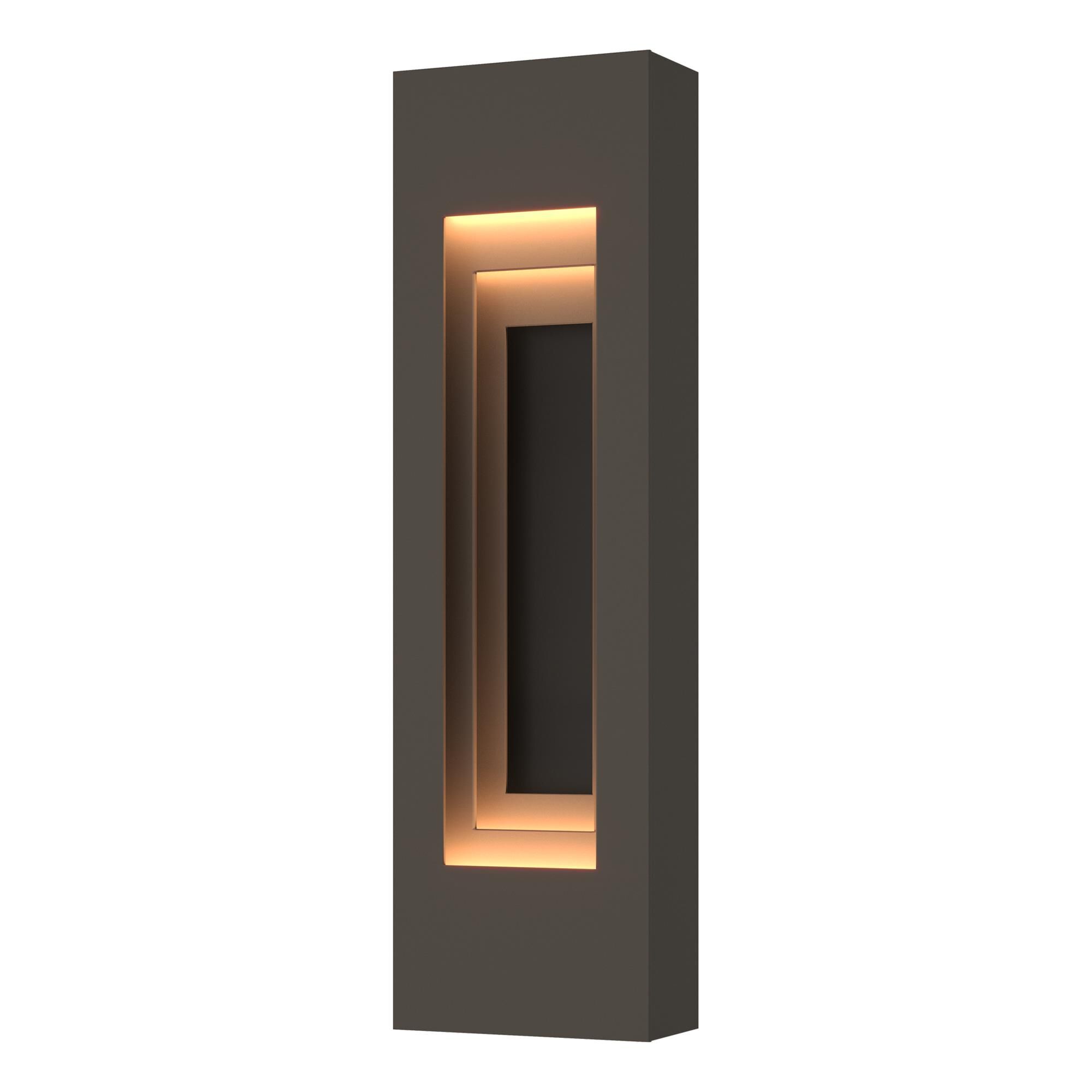 Shown in Coastal Dark Smoke finish and Coastal Black Aluminum shade