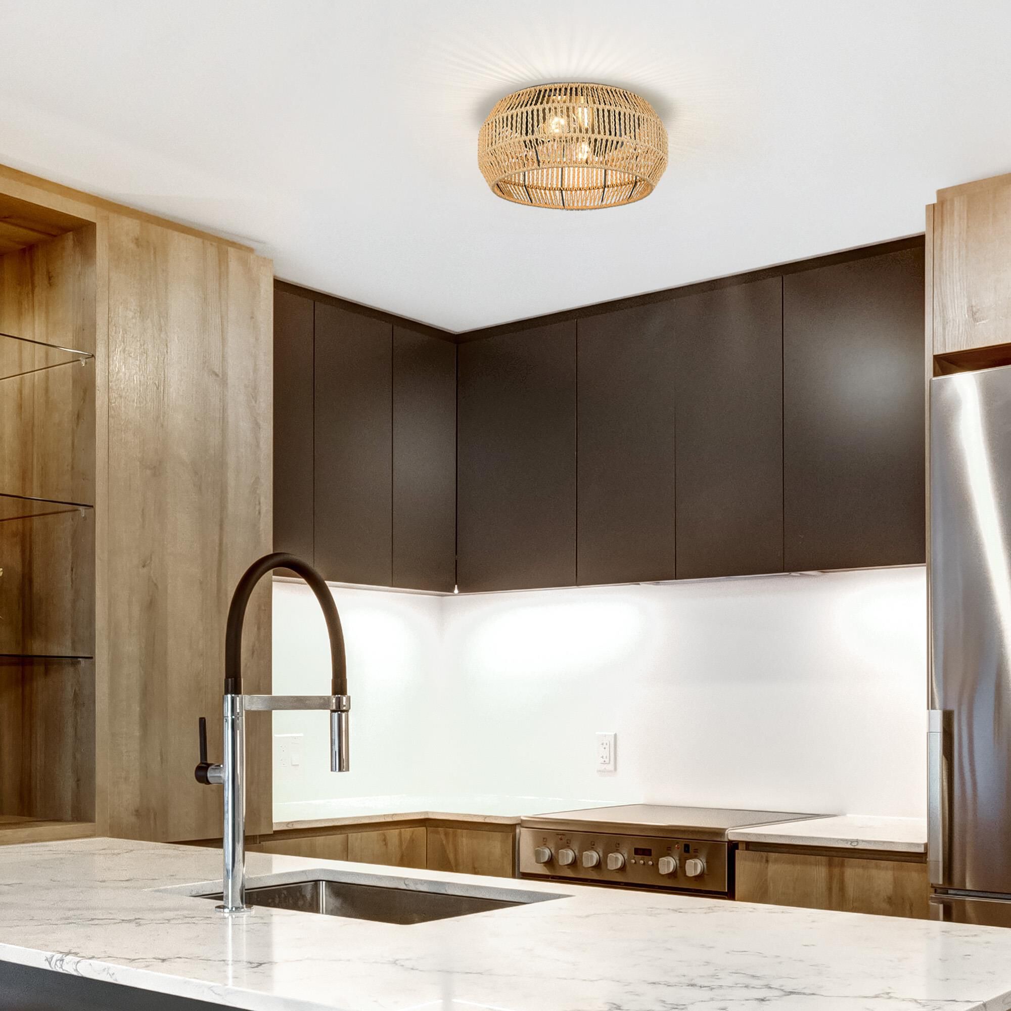 Marlee Flush Mount by Golden Lighting