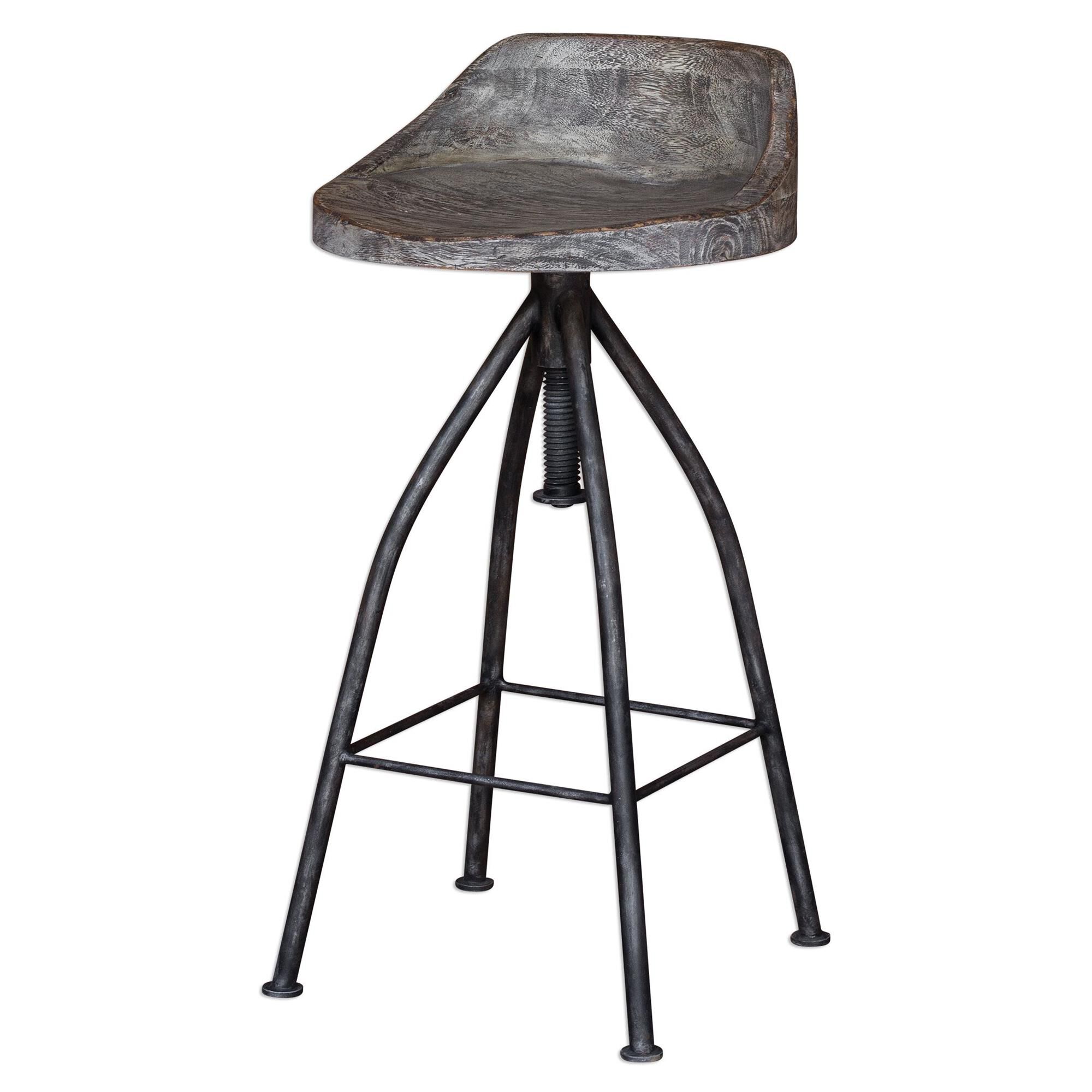 Shown in Blackened Zinc Iron-Gray Glazed Driftwood finish