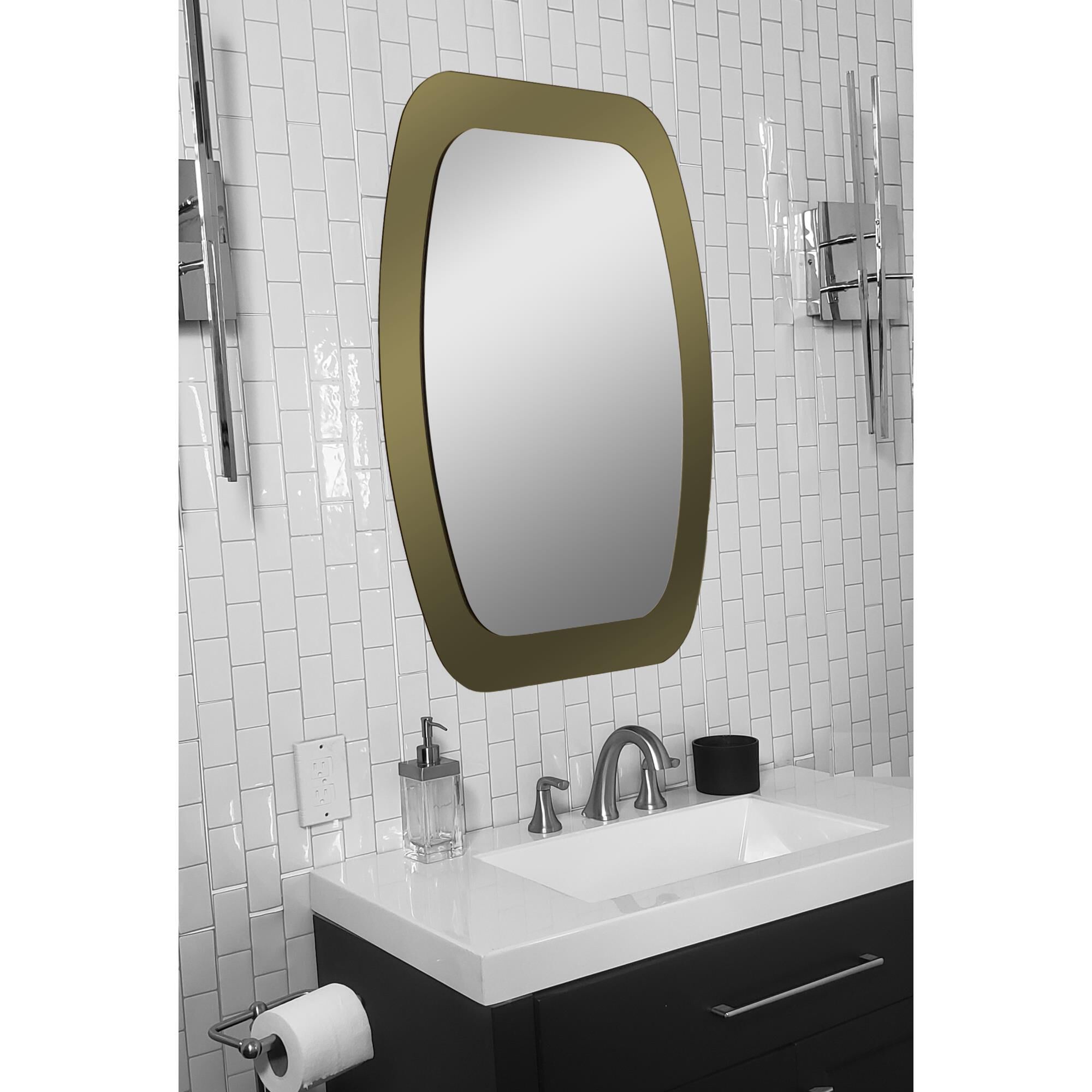 Shown in Painted Gold finish