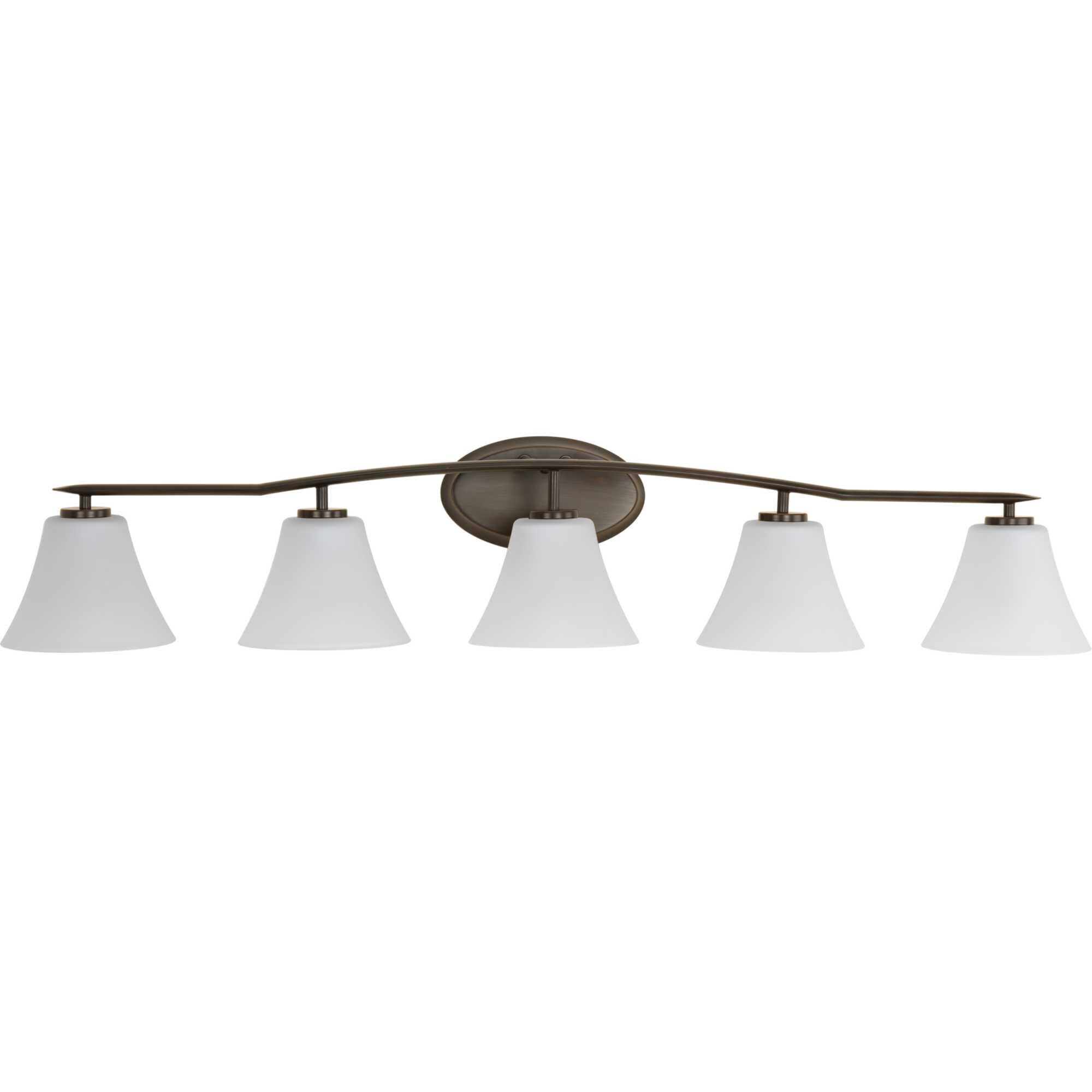 Bravo 46 Inch 5 Light Bath Vanity Light by Progress Lighting
