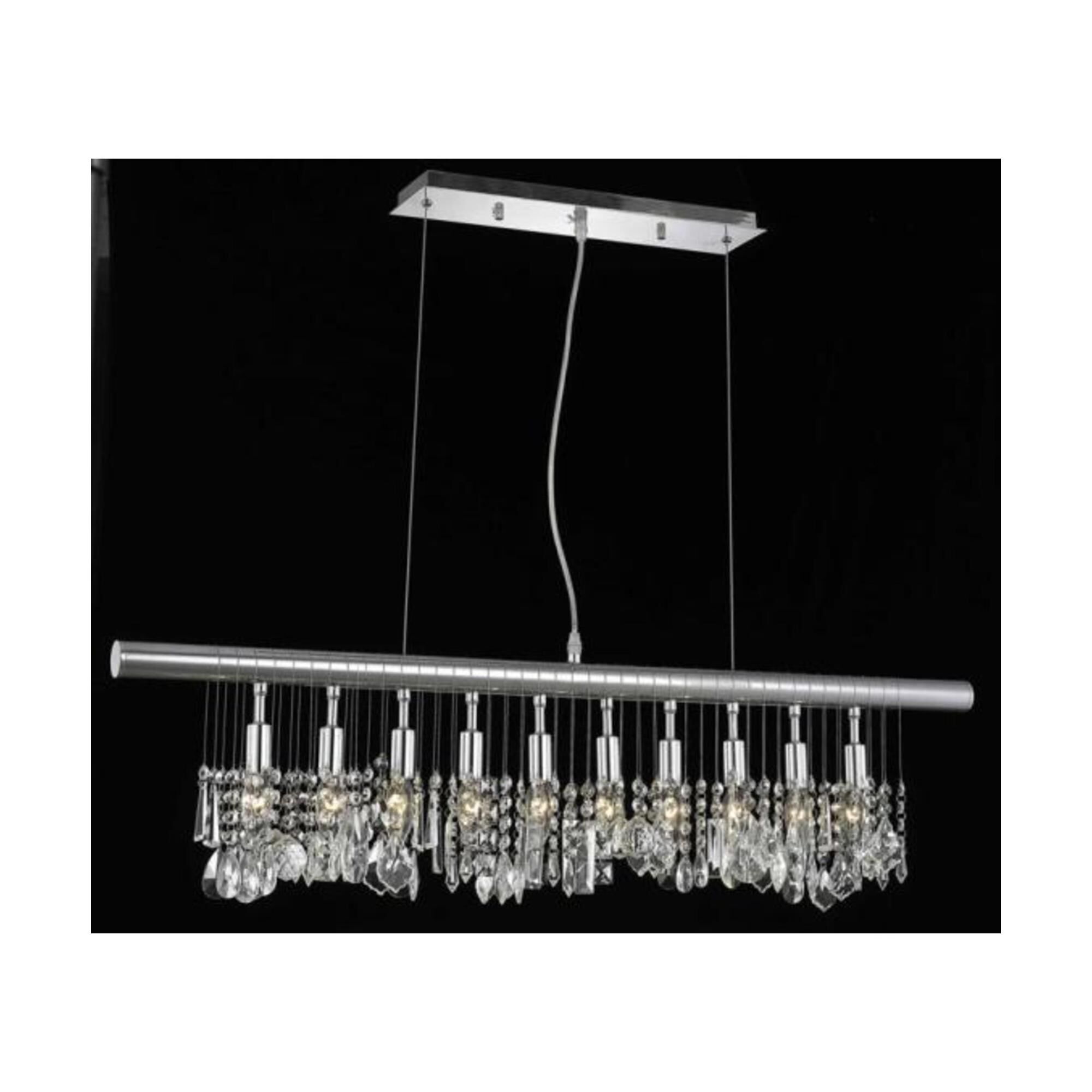 Shown in Chrome finish and Clear Royal Cut crystal