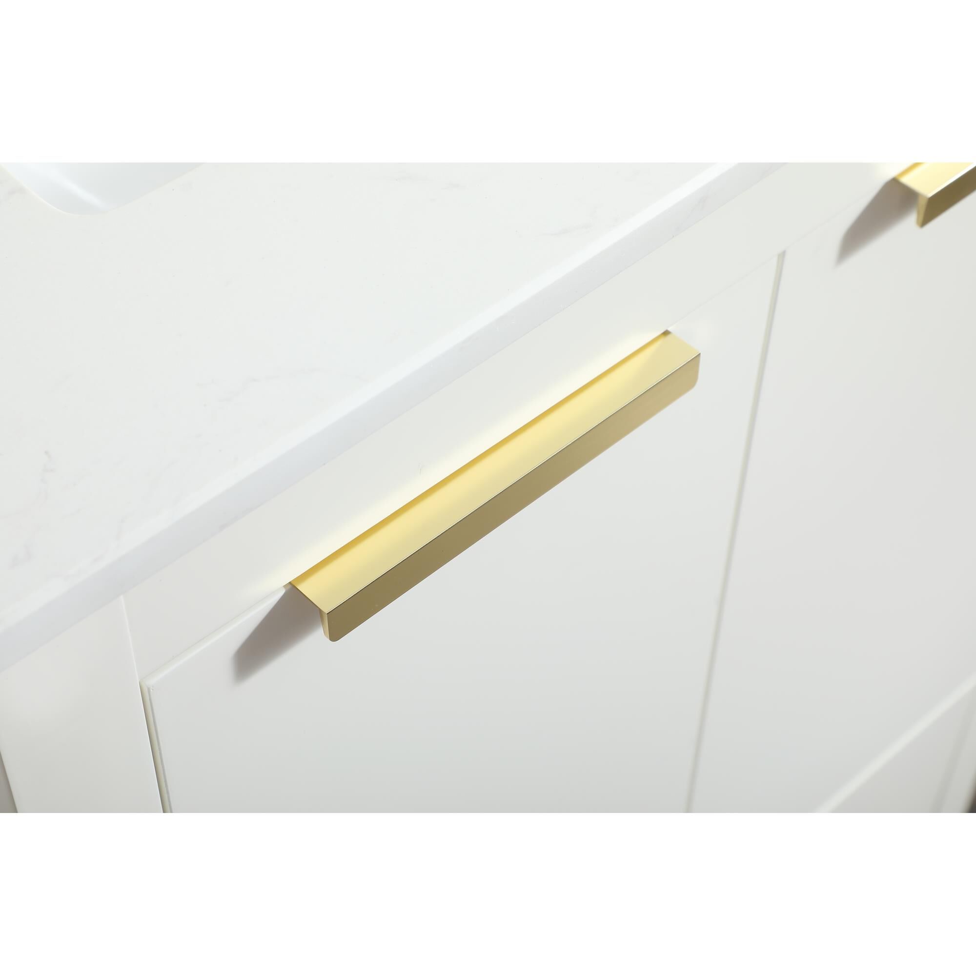 Shown in White finish