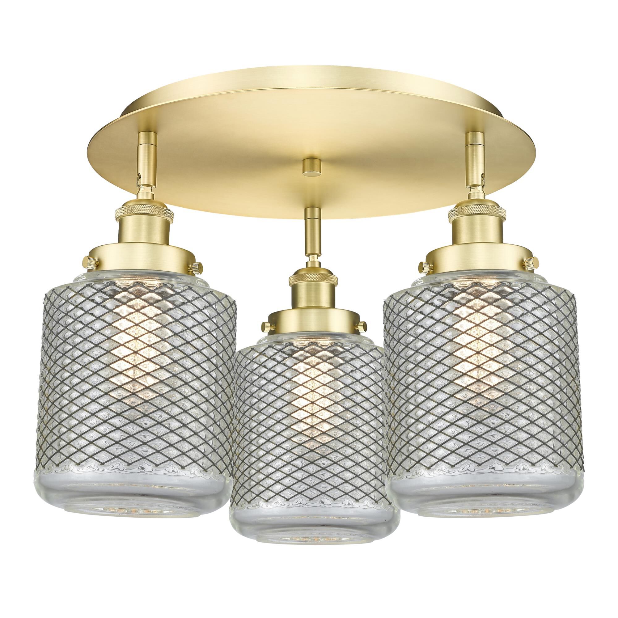 Shown in Satin Gold finish