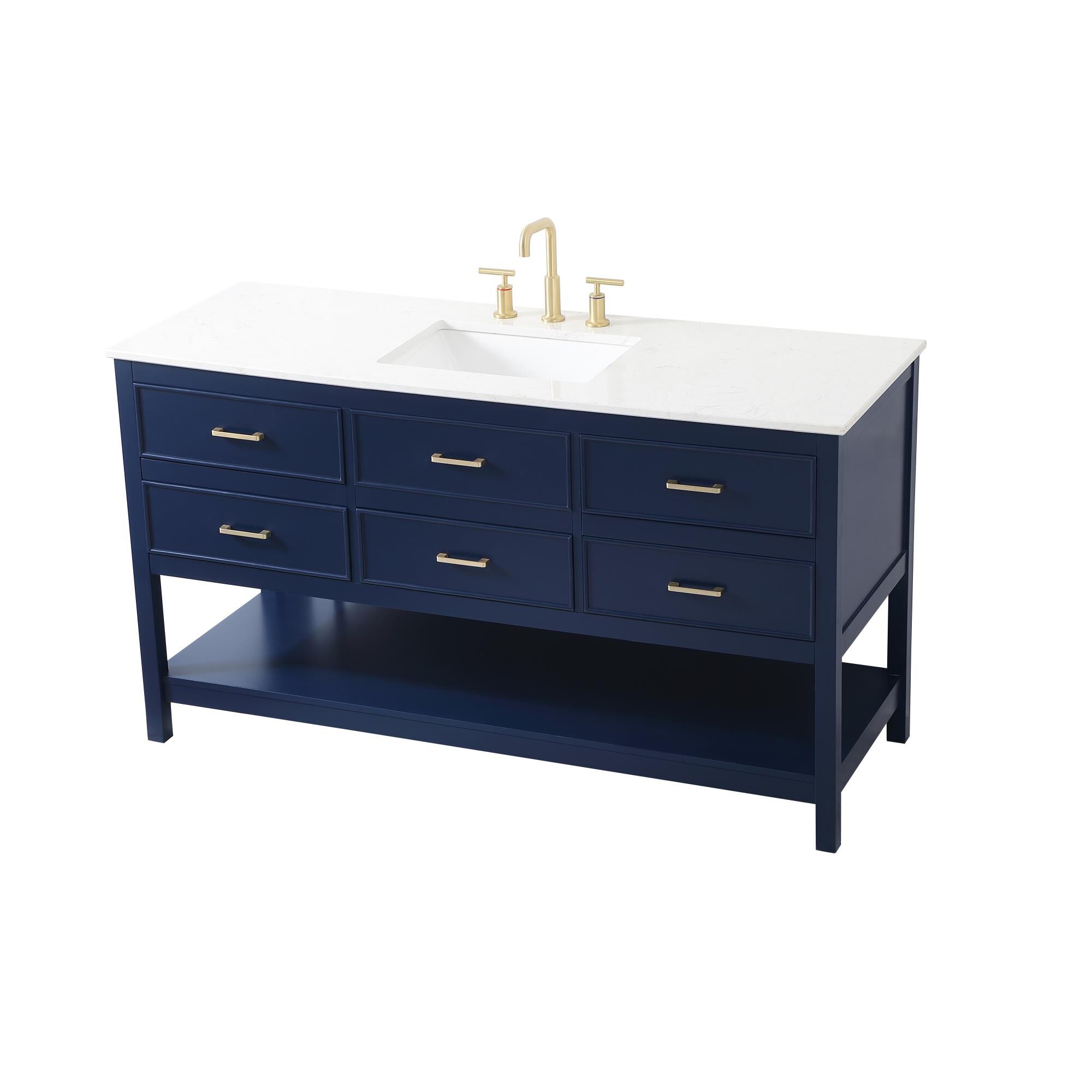 Sinclaire 60 Inch Bath Vanity by Elegant Decor
