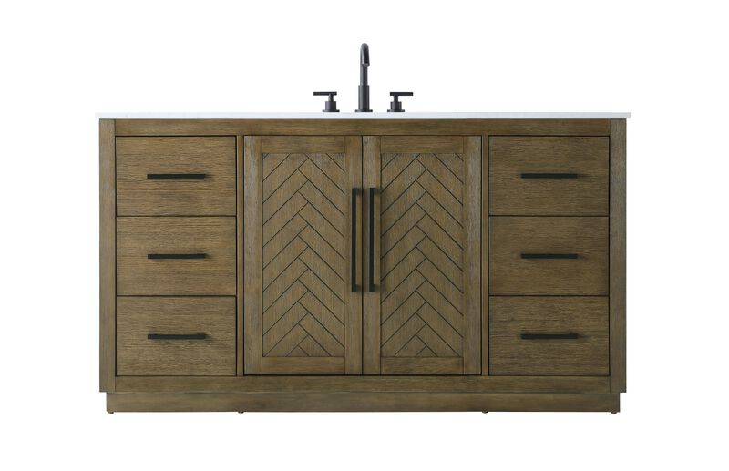 Chase 60 Inch Bath Vanity by Elegant Dcor