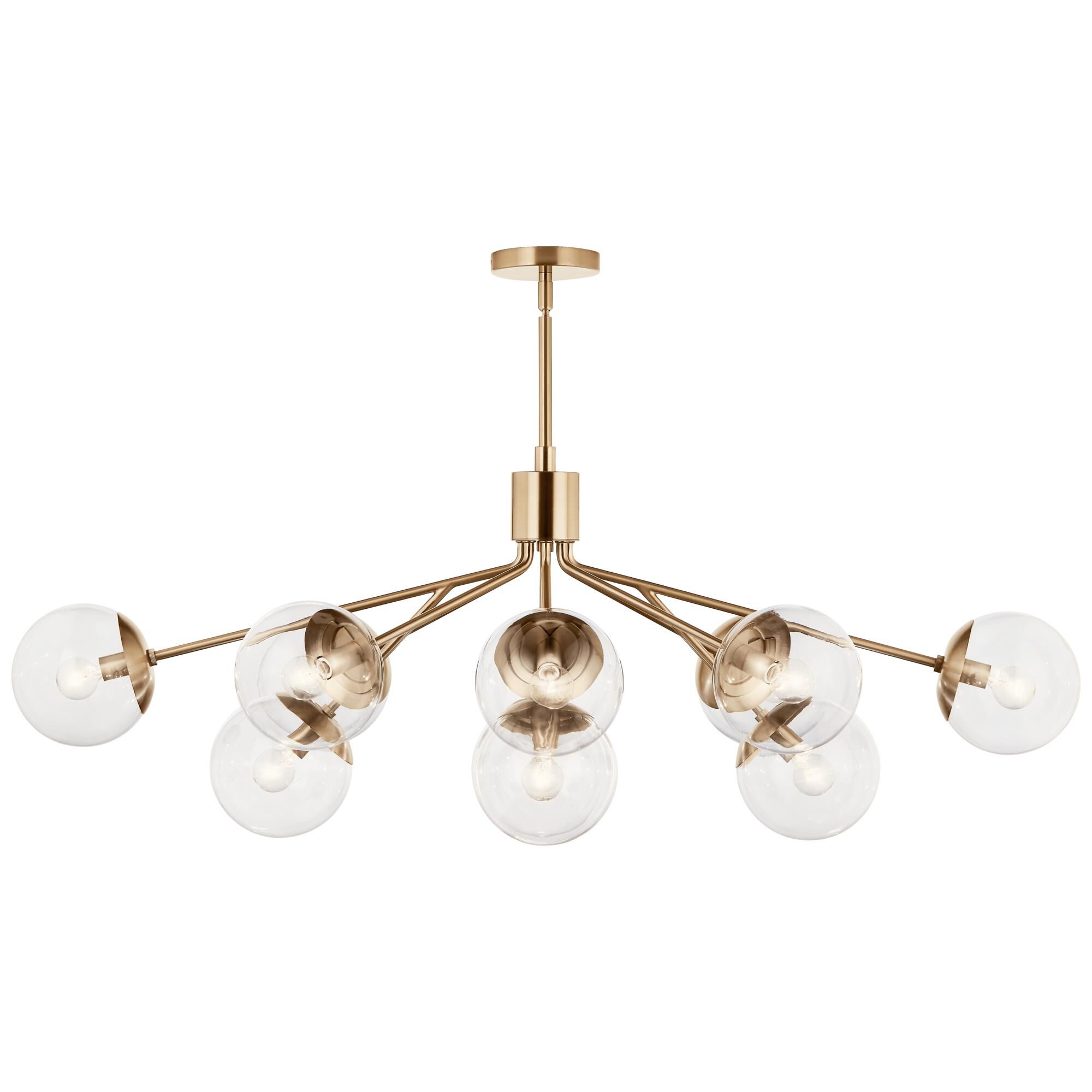 Silvarious Medium Linear Chandelier,