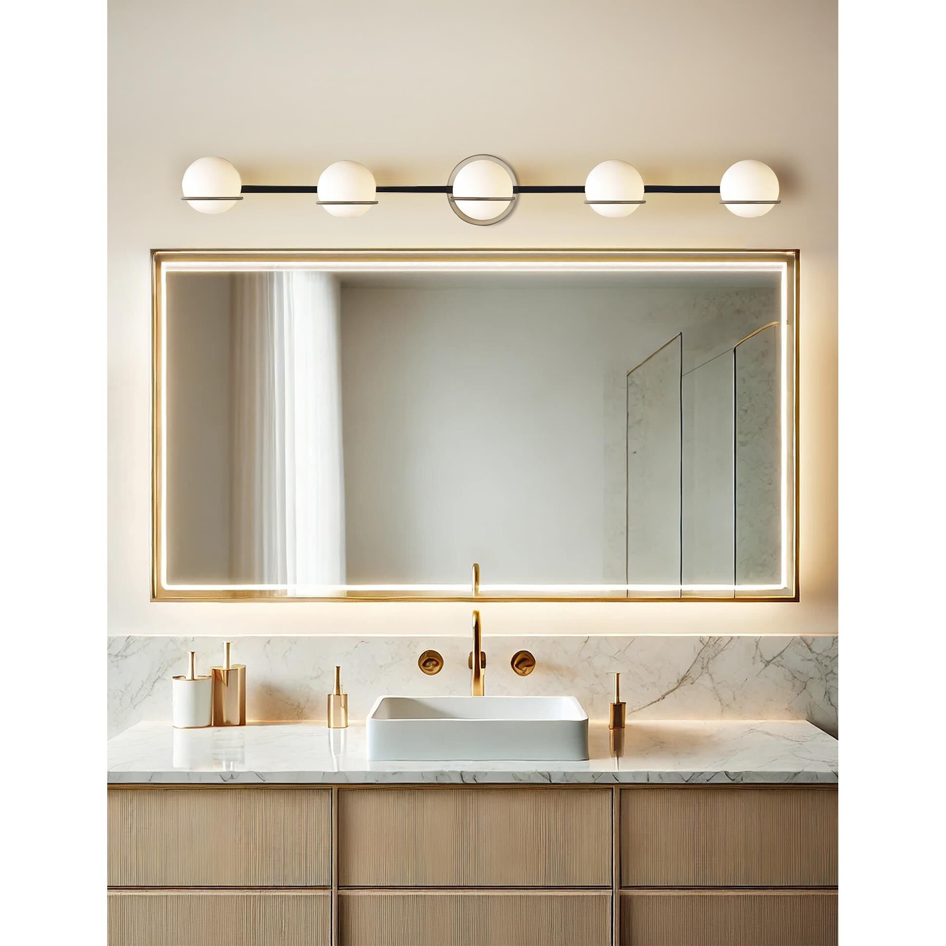 Centric 41 Inch Bath Vanity Light by Justice Design Group