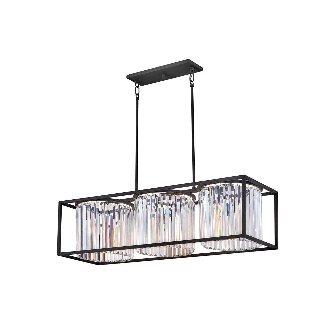 Giada 38 Inch 3 Light Linear Suspension Light by Hinkley Lighting