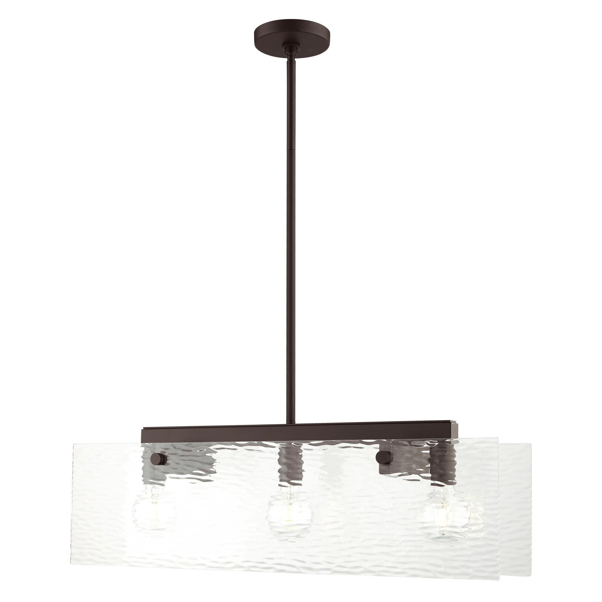 Ashcroft 30 Inch 3 Light Linear Suspension Light by Livex Lighting