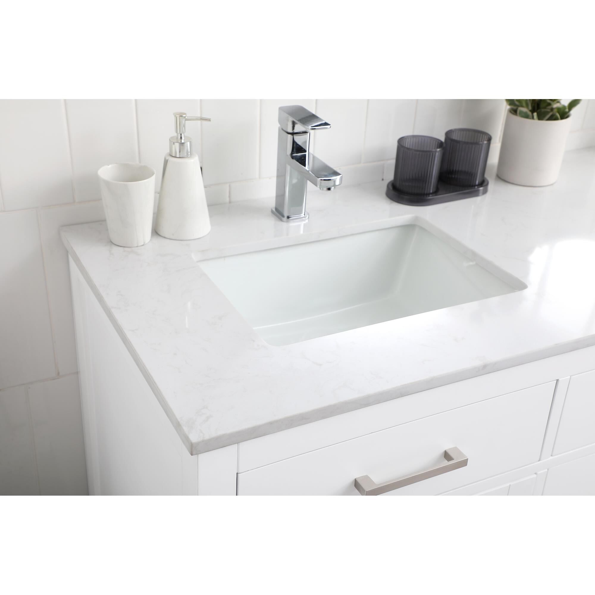 Lewis 60 Inch Bath Vanity by Elegant Decor
