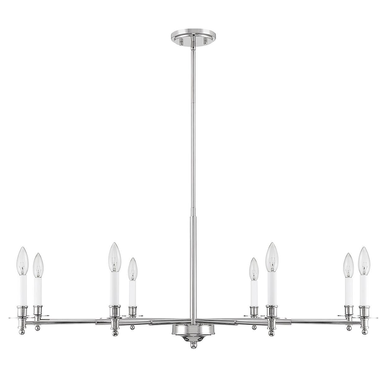 Jasmine 42 Inch 8 Light Chandelier by Savoy House