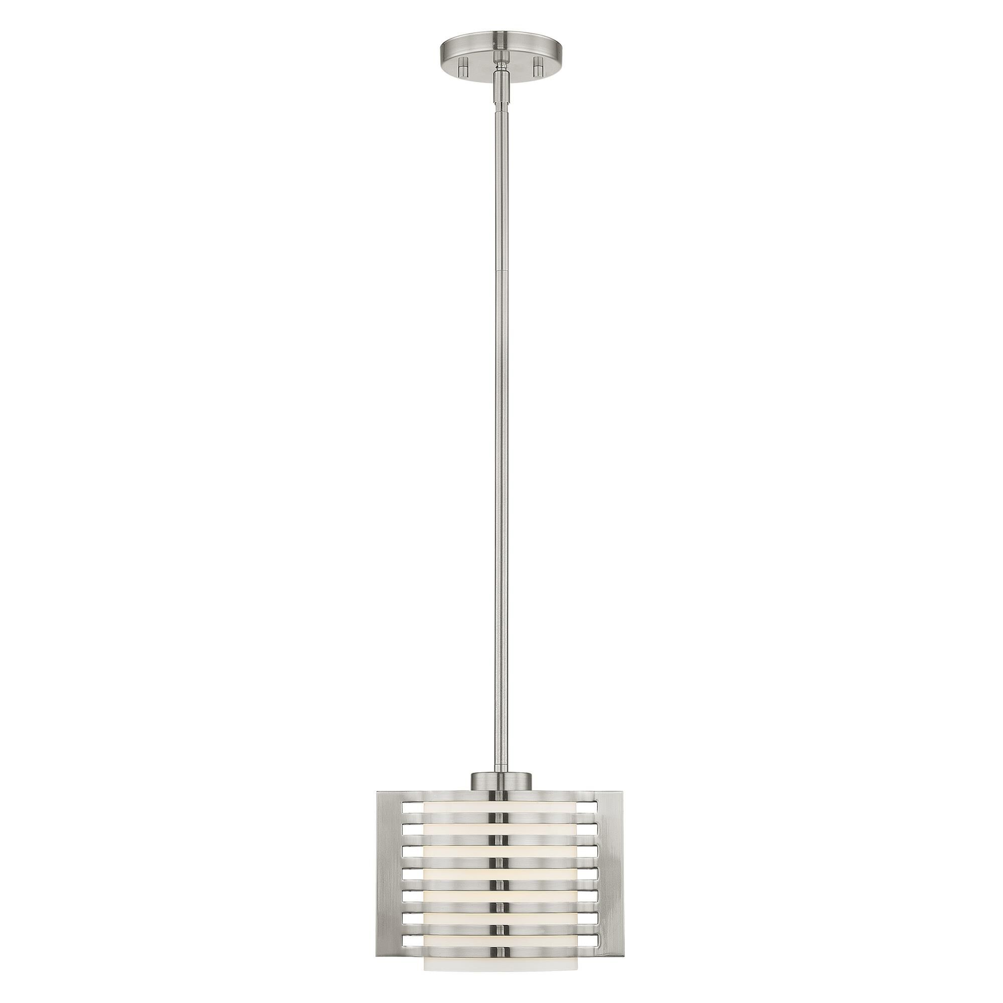Livex Lighting Hilliard 8 Inch Mini Pendant