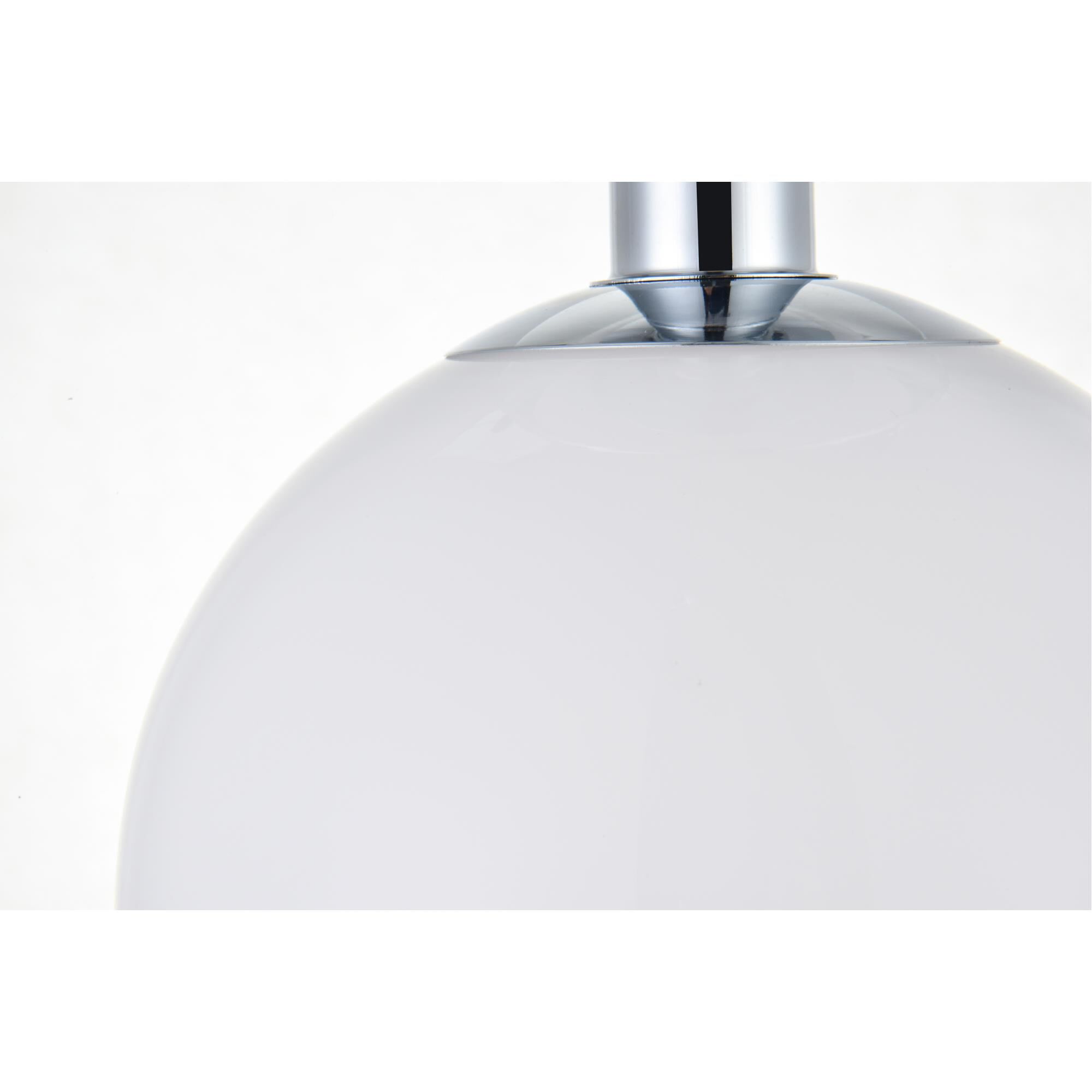 Baxter 8 Inch Semi Flush Mount by Elegant Lighting