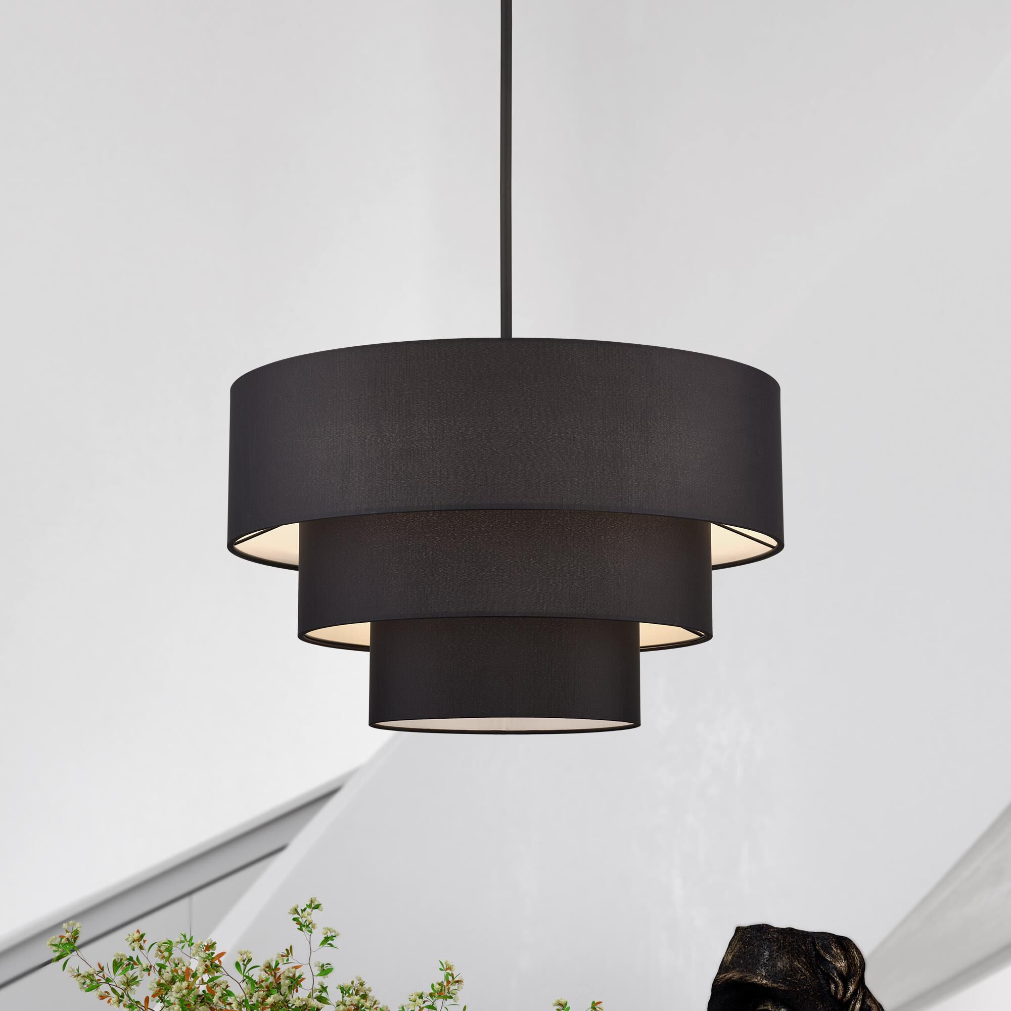 Bainbridge 28 Inch Large Pendant by Livex Lighting