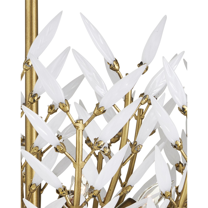 Magnum 22 Inch 4 Light Semi Flush Mount by Currey & Company