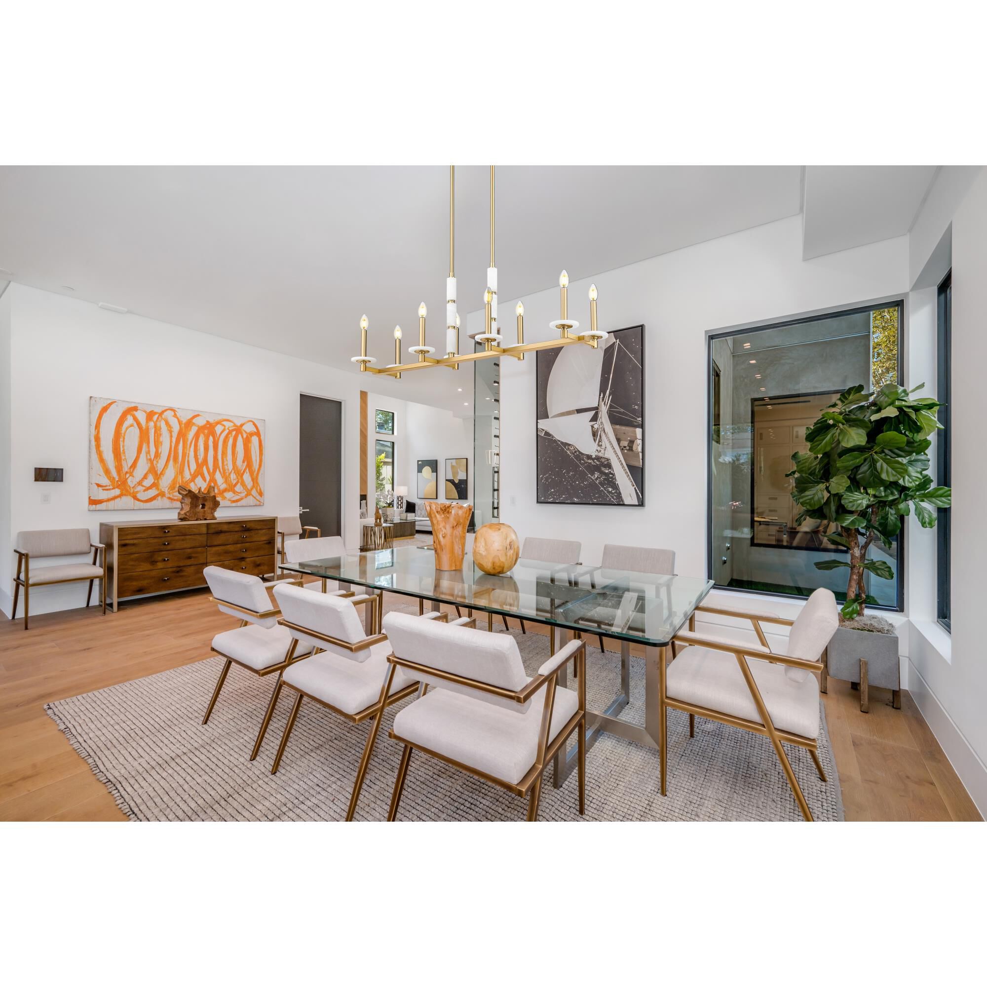 Kaden 44 Inch Linear Suspension Light by Z Lite