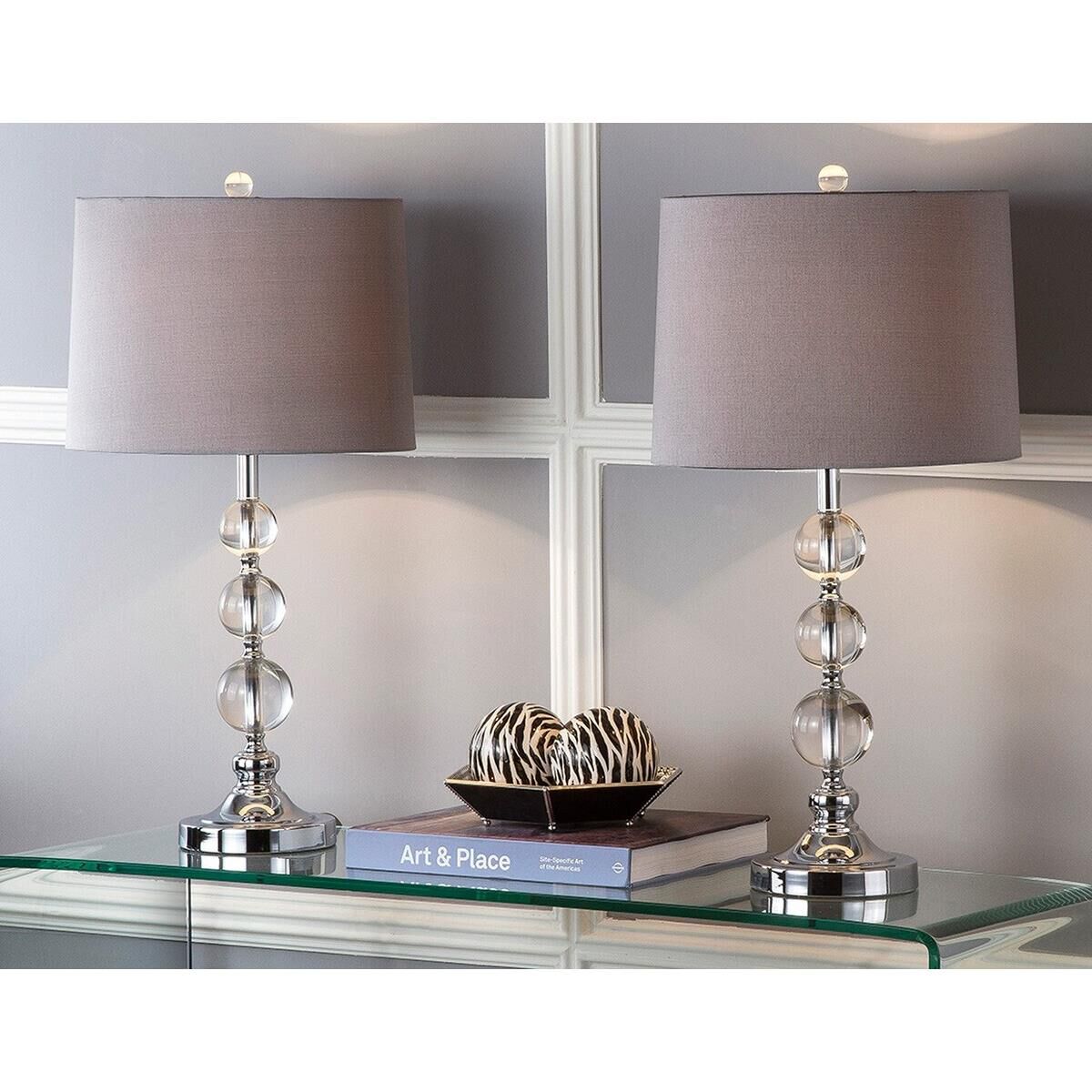 Keeva Crystal Ball 26 Inch Table Lamp by Safavieh