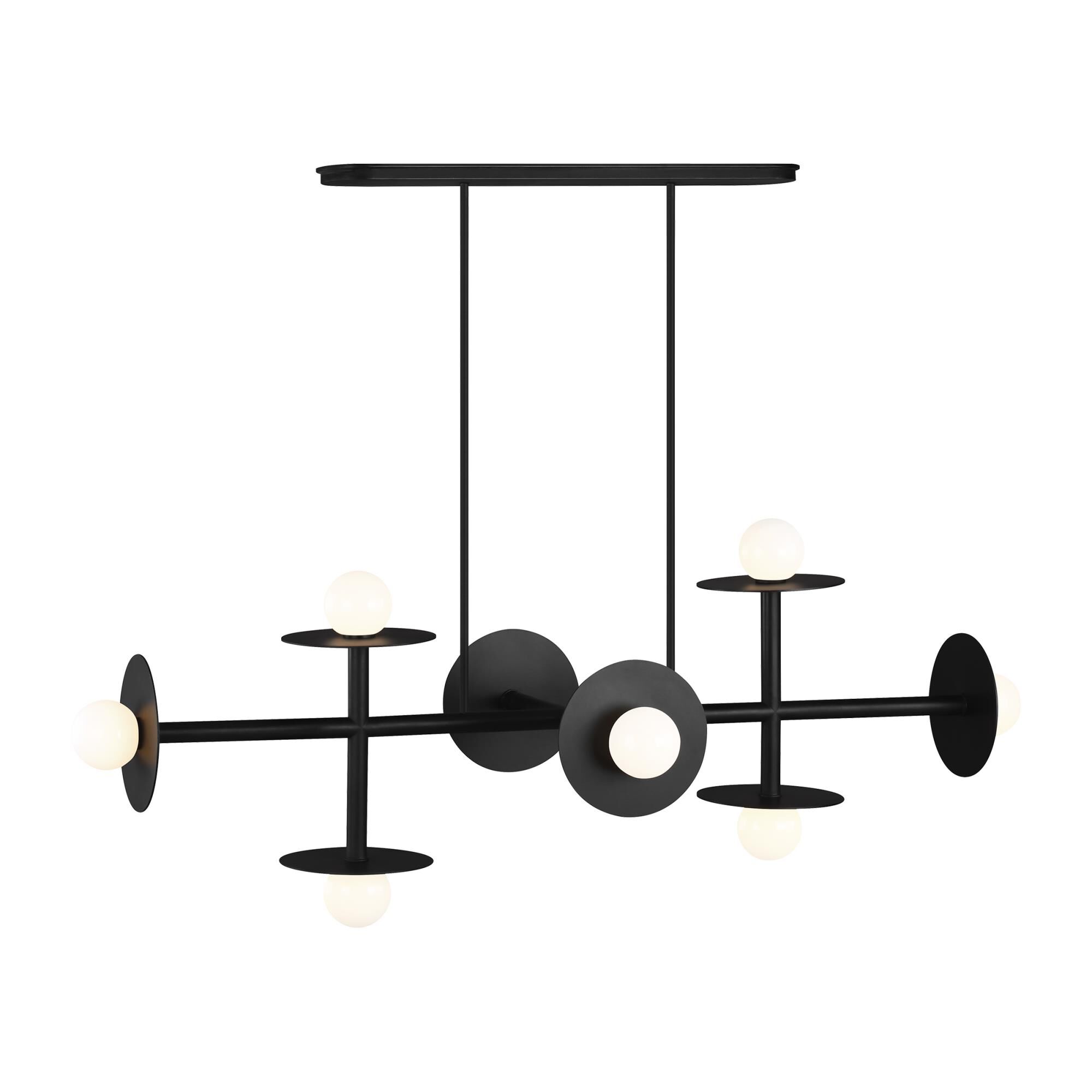 Shown in Midnight Black finish and Milk Whitesteel glass