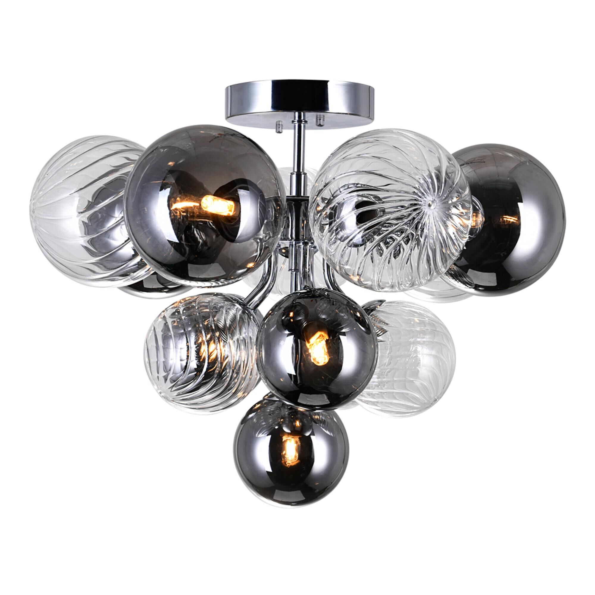 Pallocino 16 Inch 6 Light LED Flush Mount by CWI Lighting