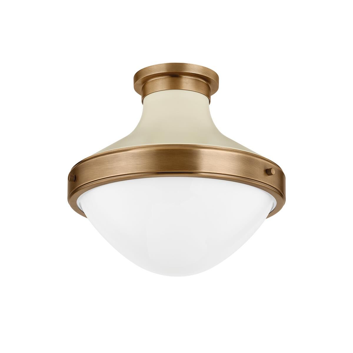 Maxton 14 Inch Semi Flush Mount by Troy Lighting