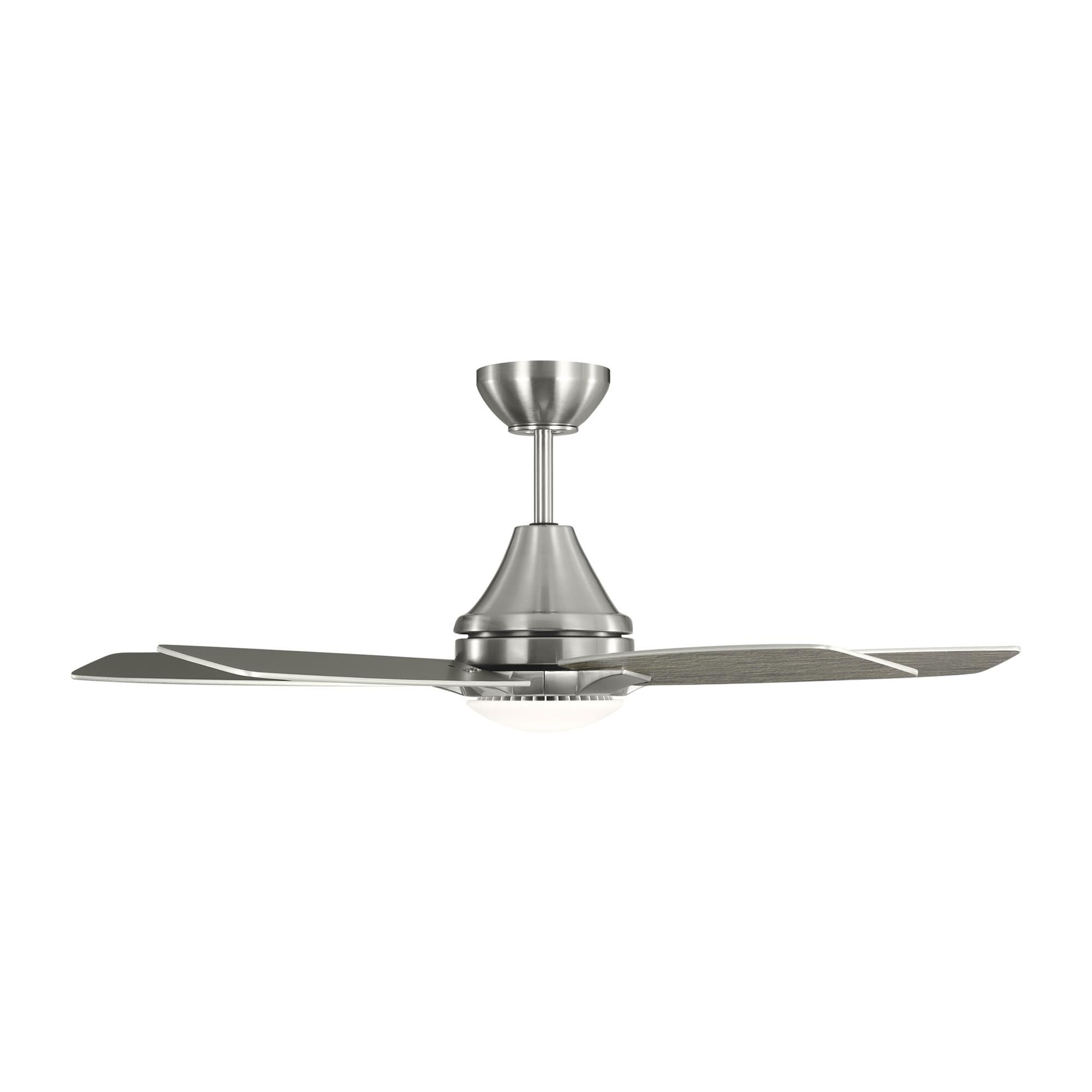 Shown in Brushed Steel finish and Frosted Acrylic Lens glass