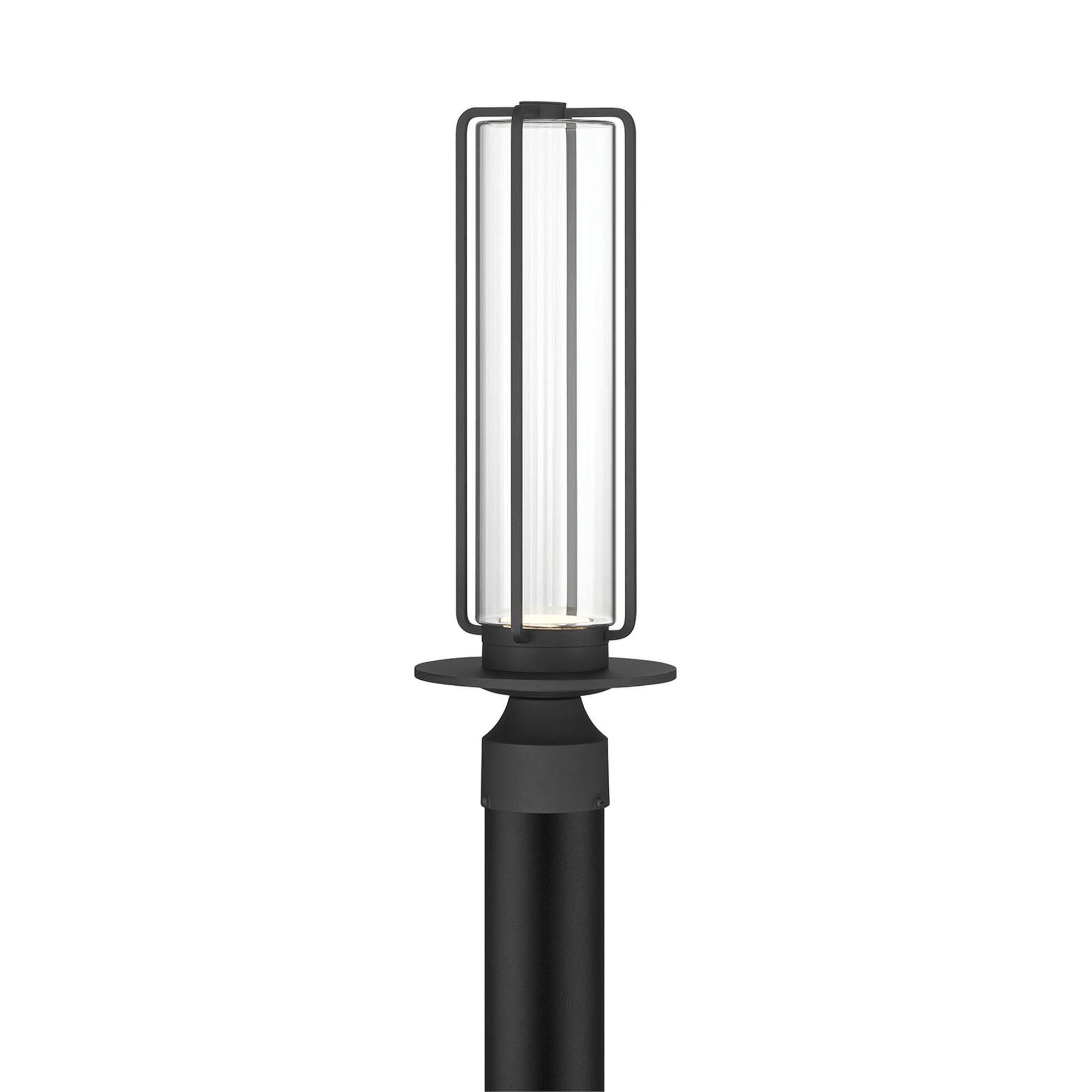 Shown in Sand Black finish and Clear glass