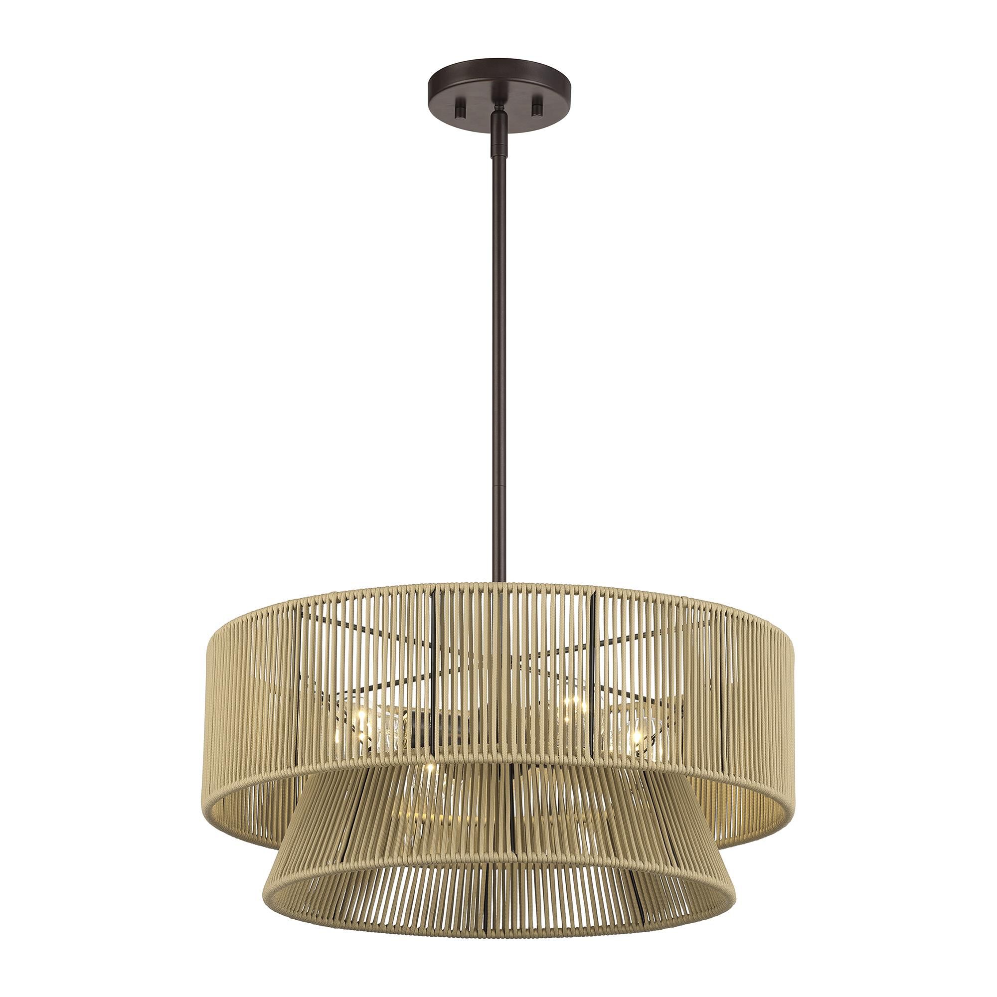 Florell 20 Inch Large Pendant by Livex Lighting