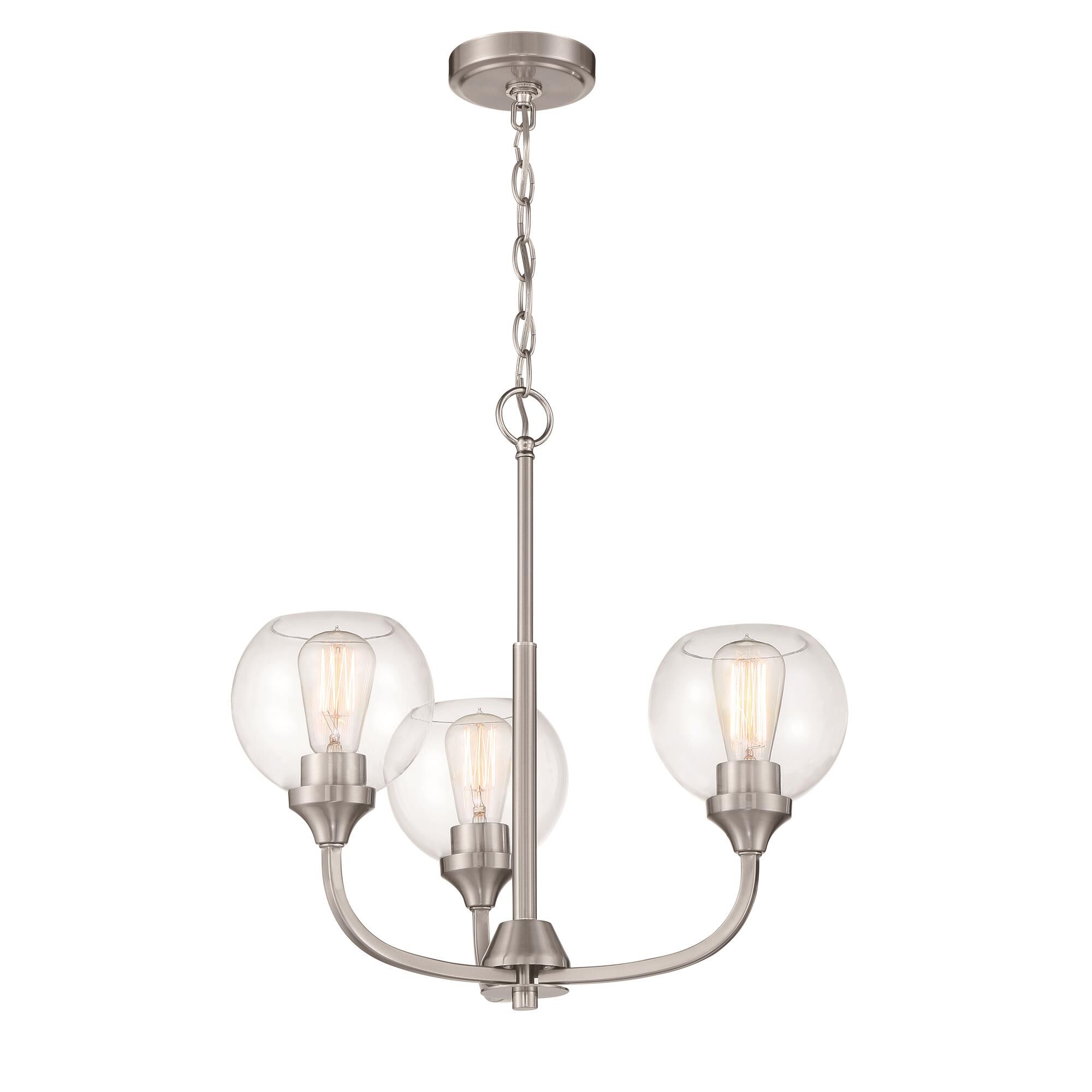 Shown in Brushed Polished Nickel finish