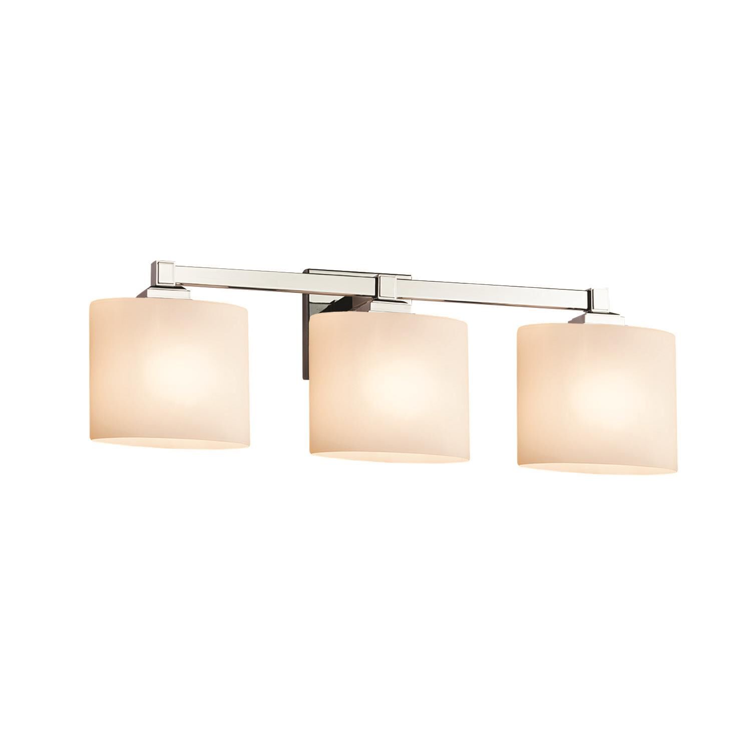 Fusion 24 Inch 3 Light Bath Vanity Light by Justice Design Group
