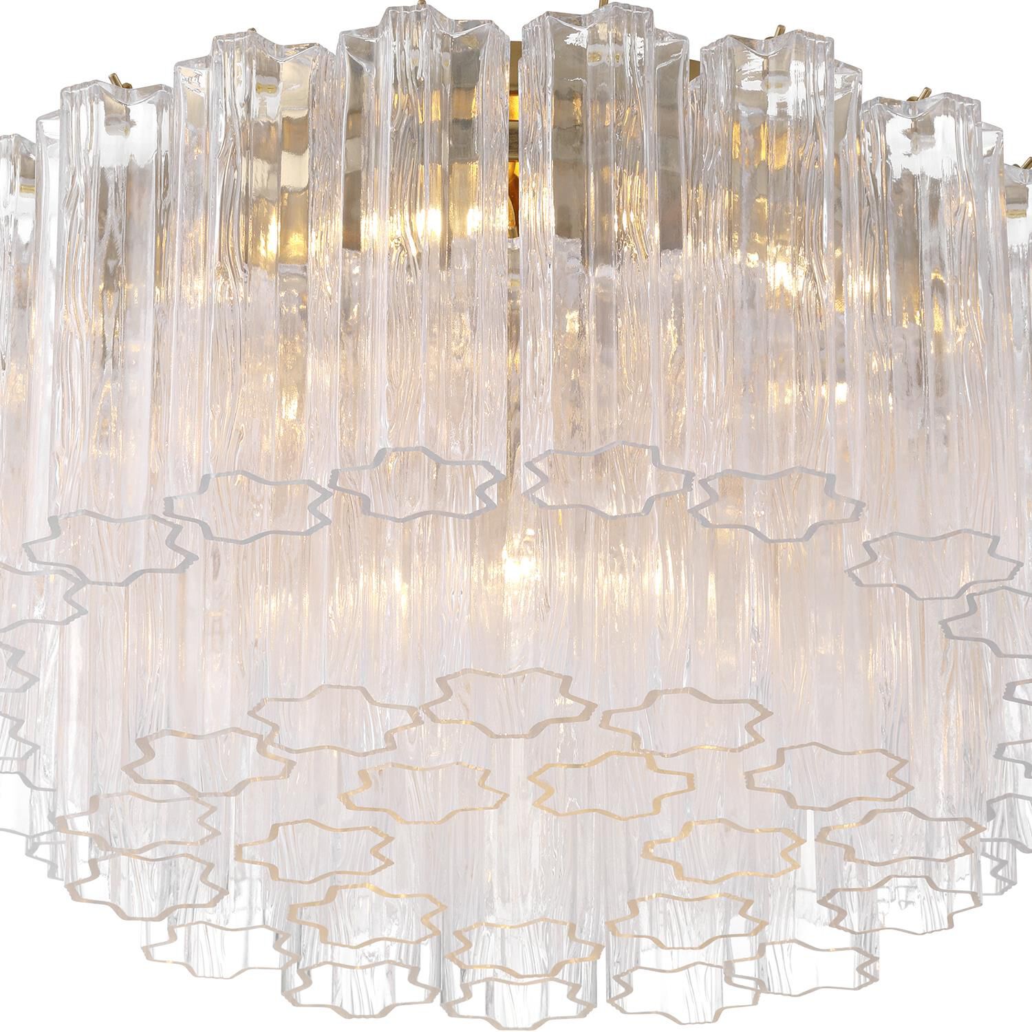 Addis 22 Inch Semi Flush Mount by Crystorama