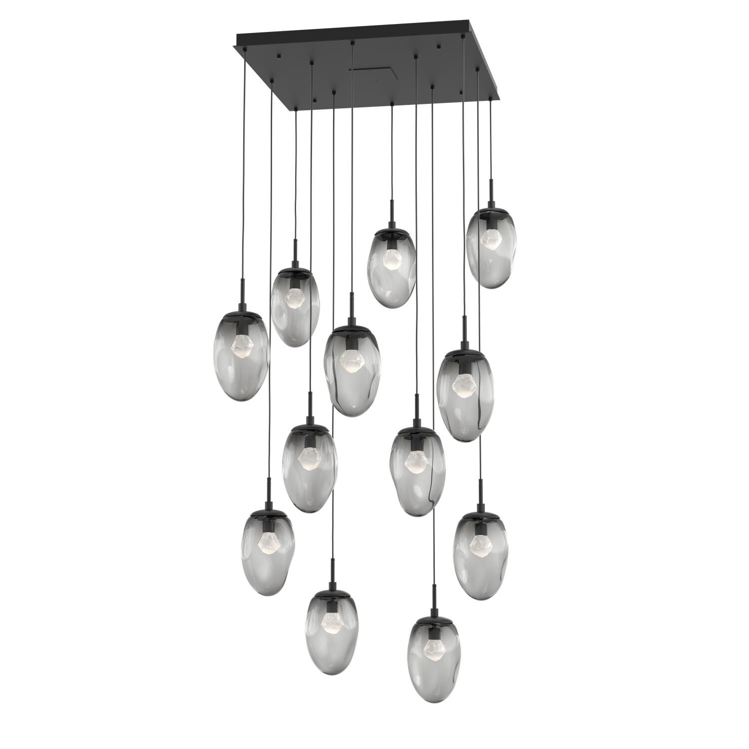 Levi Wilson Nebula 38 Inch 12 Light LED Multi Light Pendant by Hammerton Studio