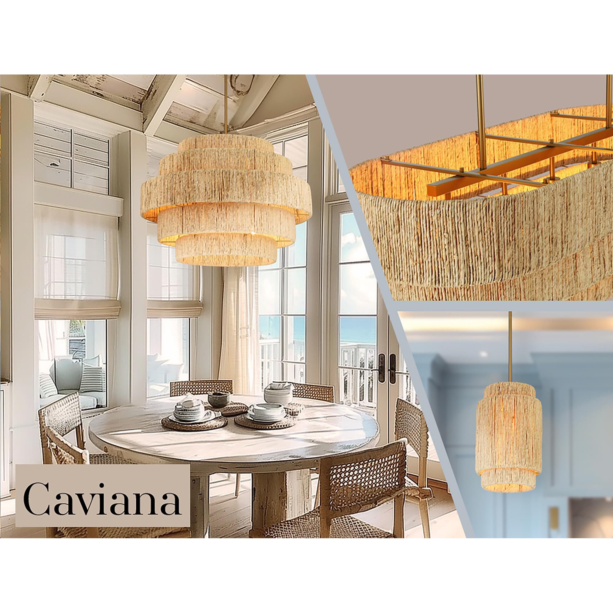 Caviana 10 Inch Mini Pendant by Minka Lavery