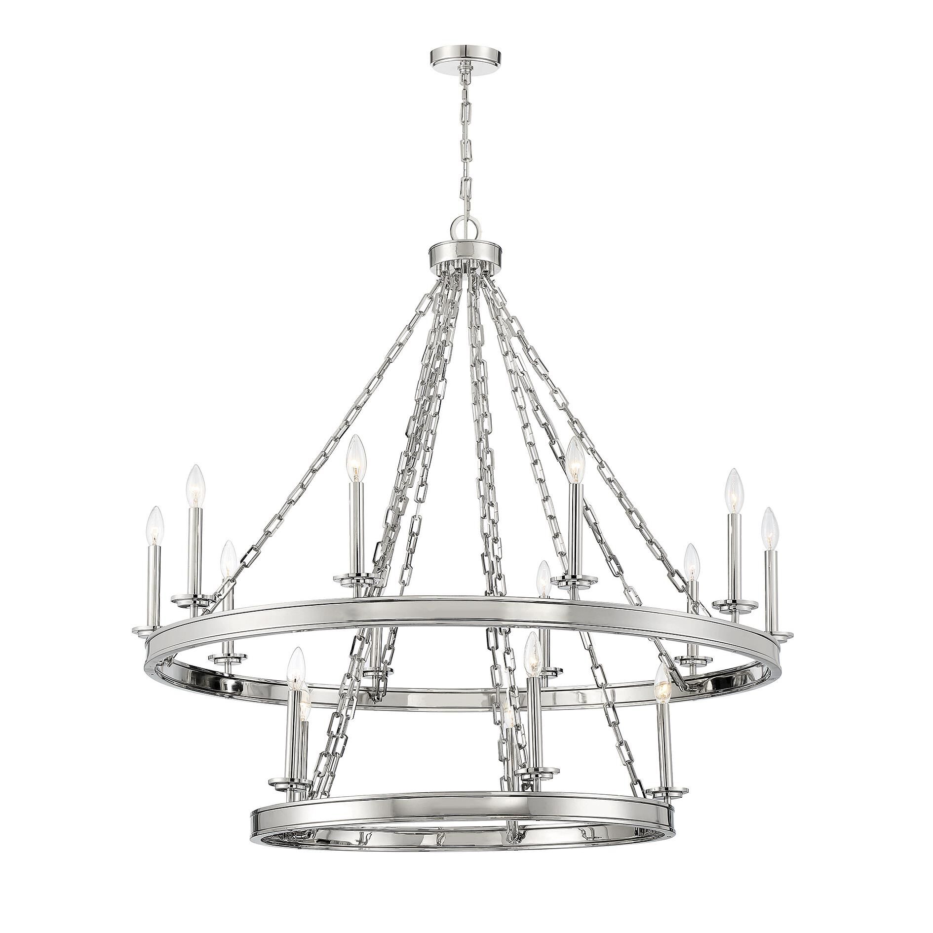 Seville 45 Inch 15 Light Chandelier by Savoy House