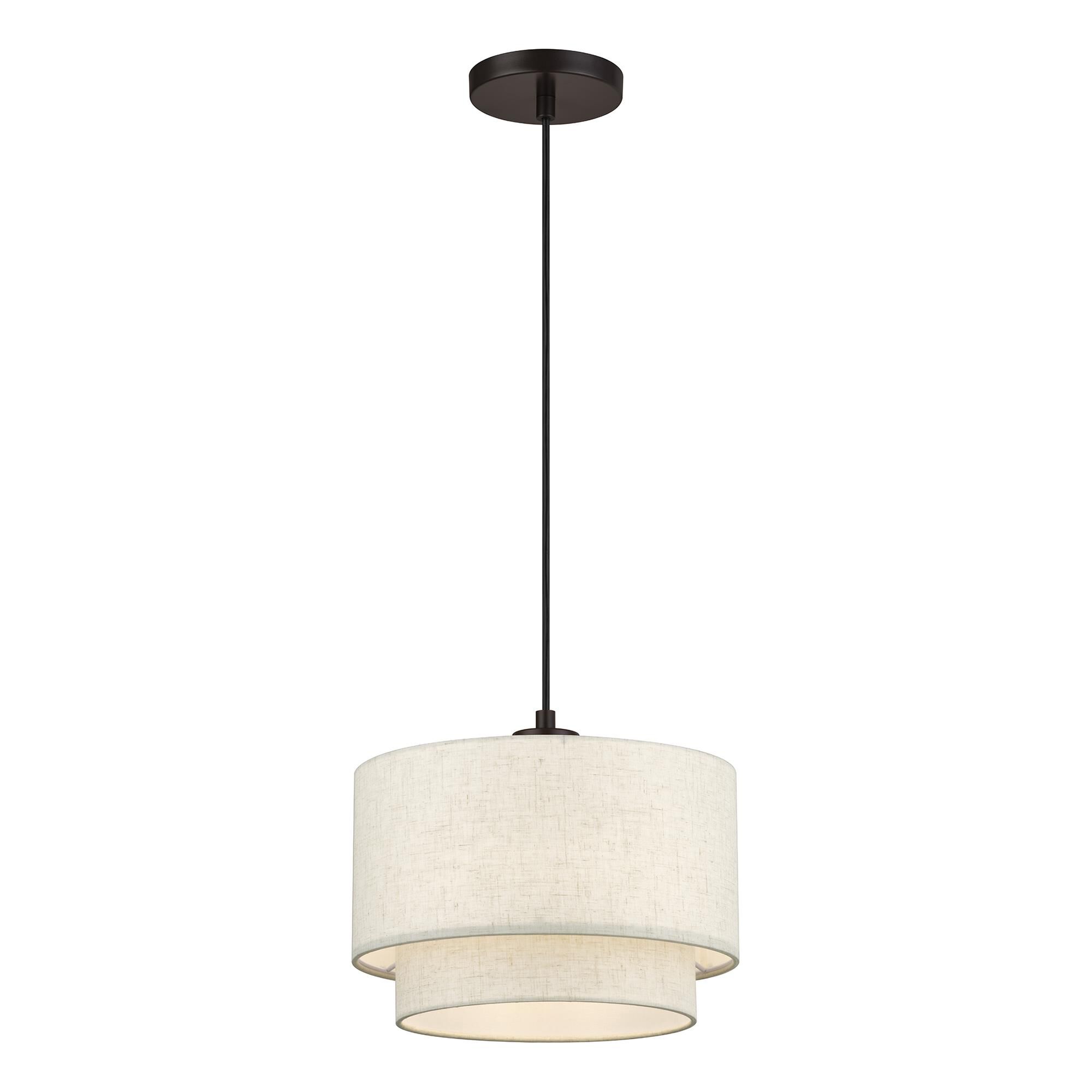 Manorwood 12 Inch Mini Pendant by Livex Lighting
