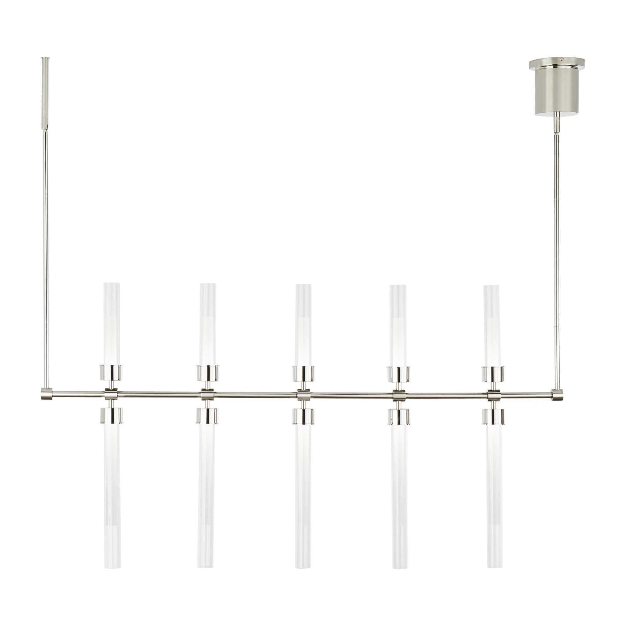 Sean Lavin Linger 48 Inch 10 Light LED Linear Suspension Light by Visual Comfort Modern Collection
