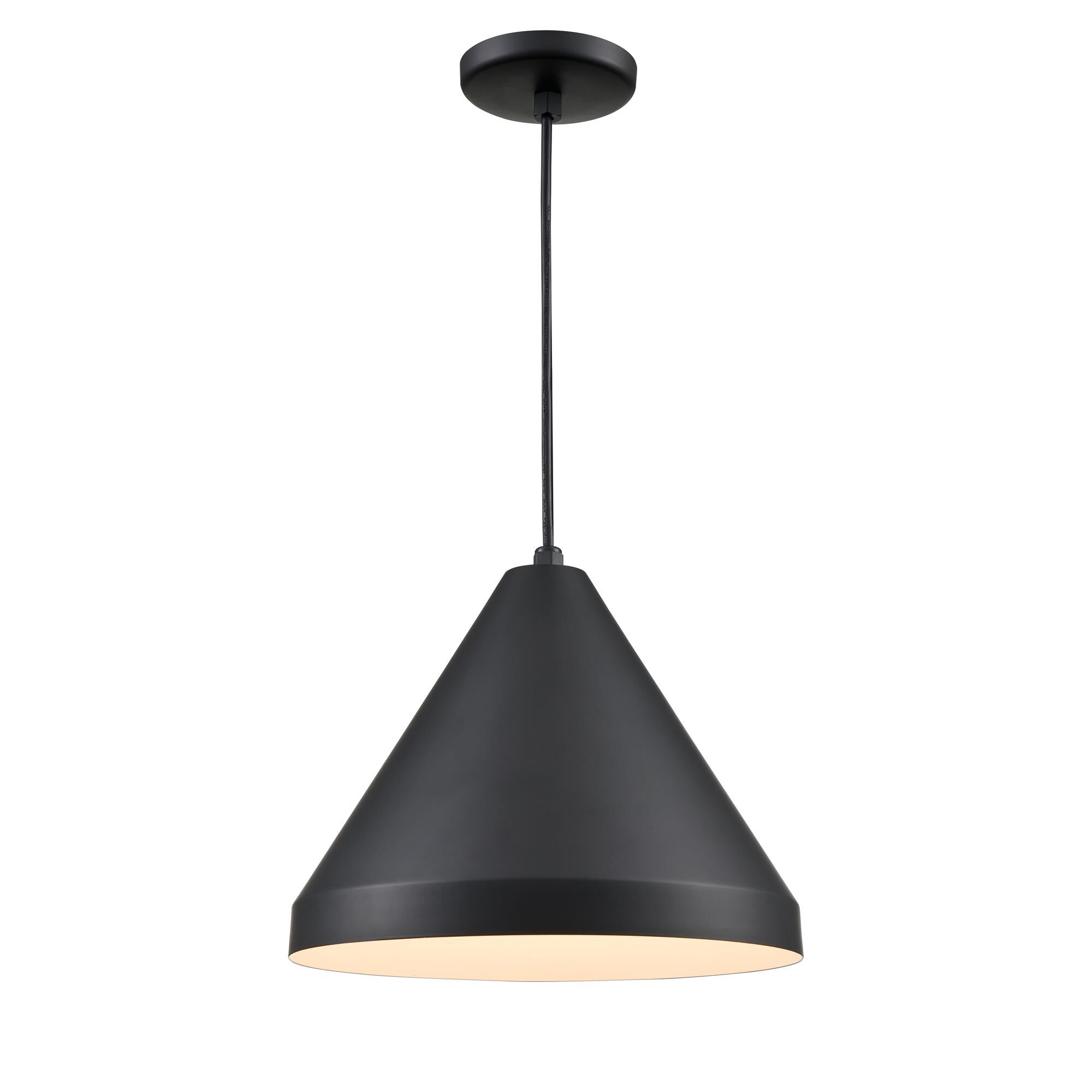 Shown in Satin Black finish and Black glass